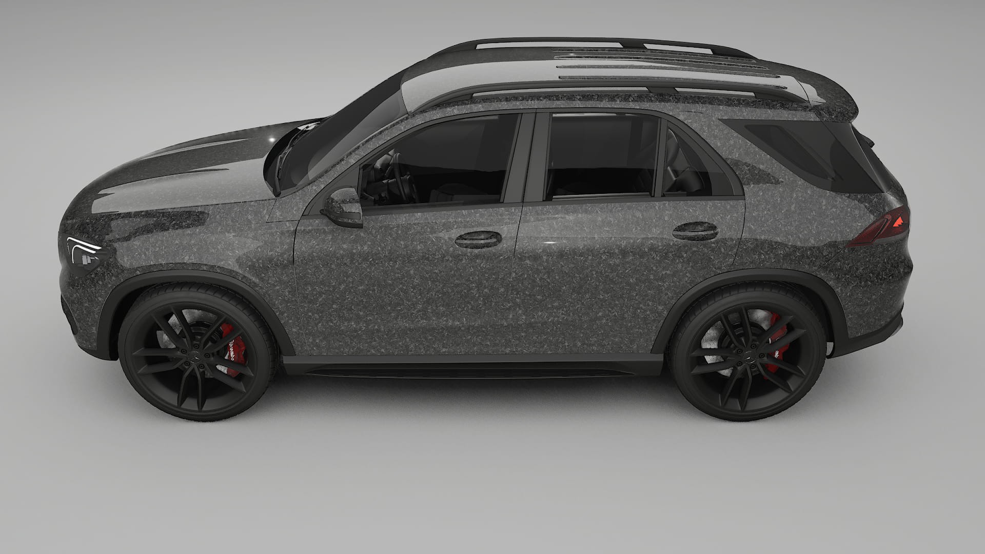 Mercedes GLE W167 PPF Fólie | FORGED S TPU PPF - kompletní pre-cut kit