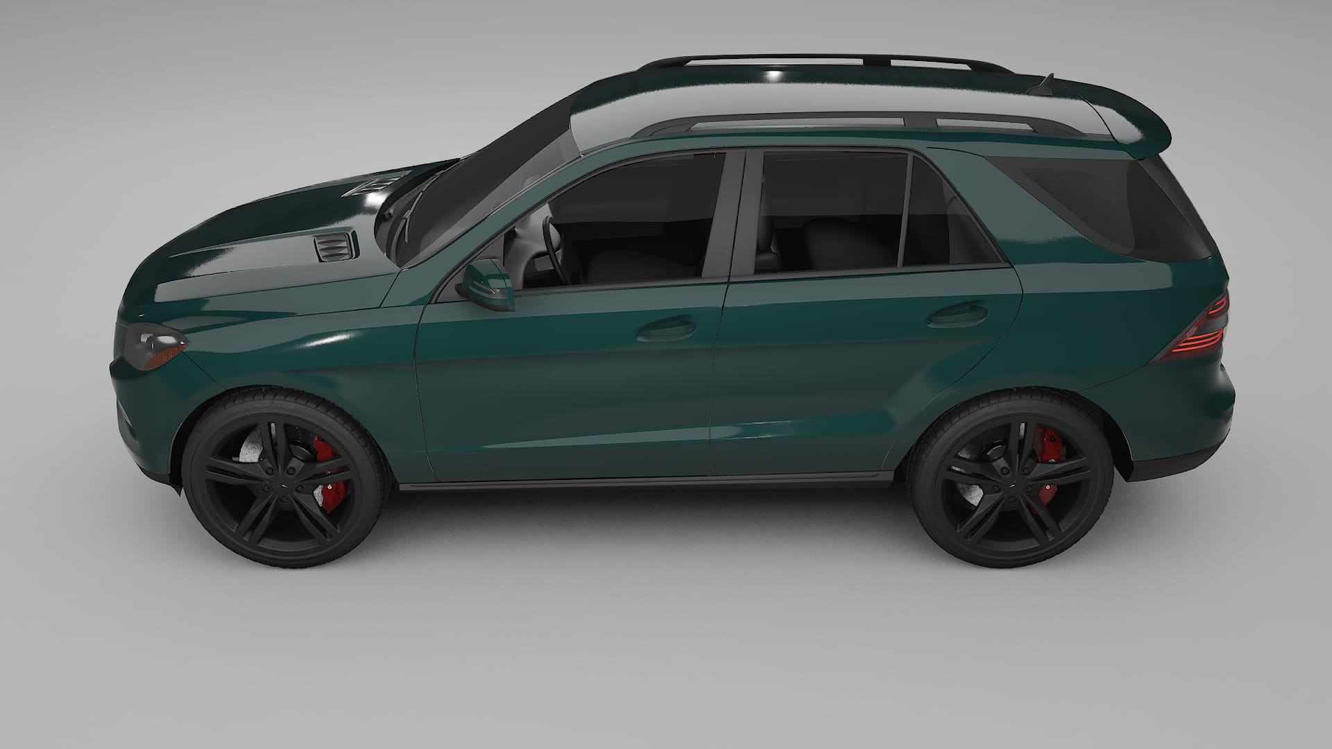 Mercedes M-class W166 PPF Fólie | INFERNO TPU PPF - kompletní pre-cut kit