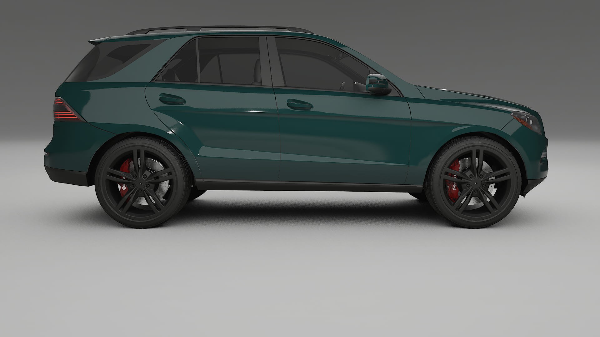 Mercedes M-class W166 PPF Fólie | INFERNO TPU PPF - kompletní pre-cut kit