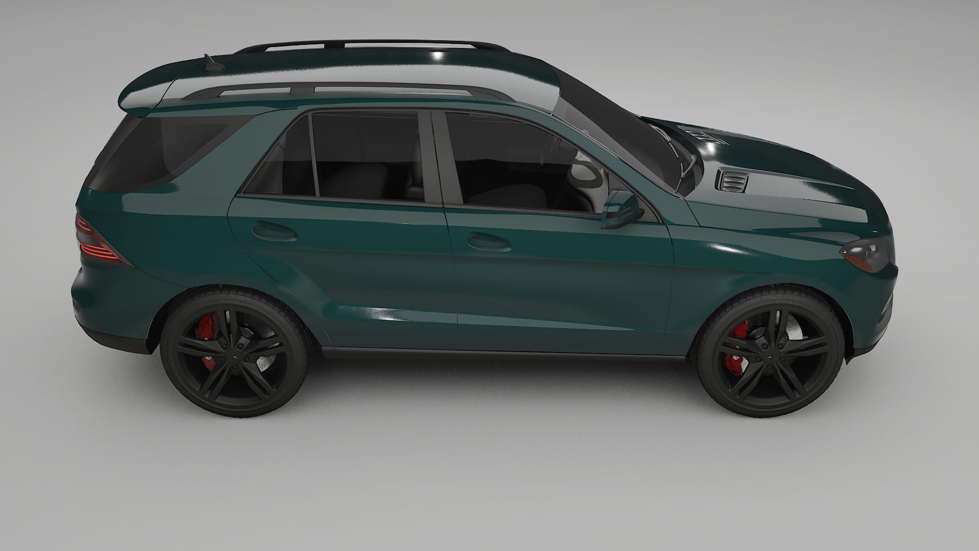 Mercedes M-class W166 PPF Fólie | INFERNO TPU PPF - kompletní pre-cut kit