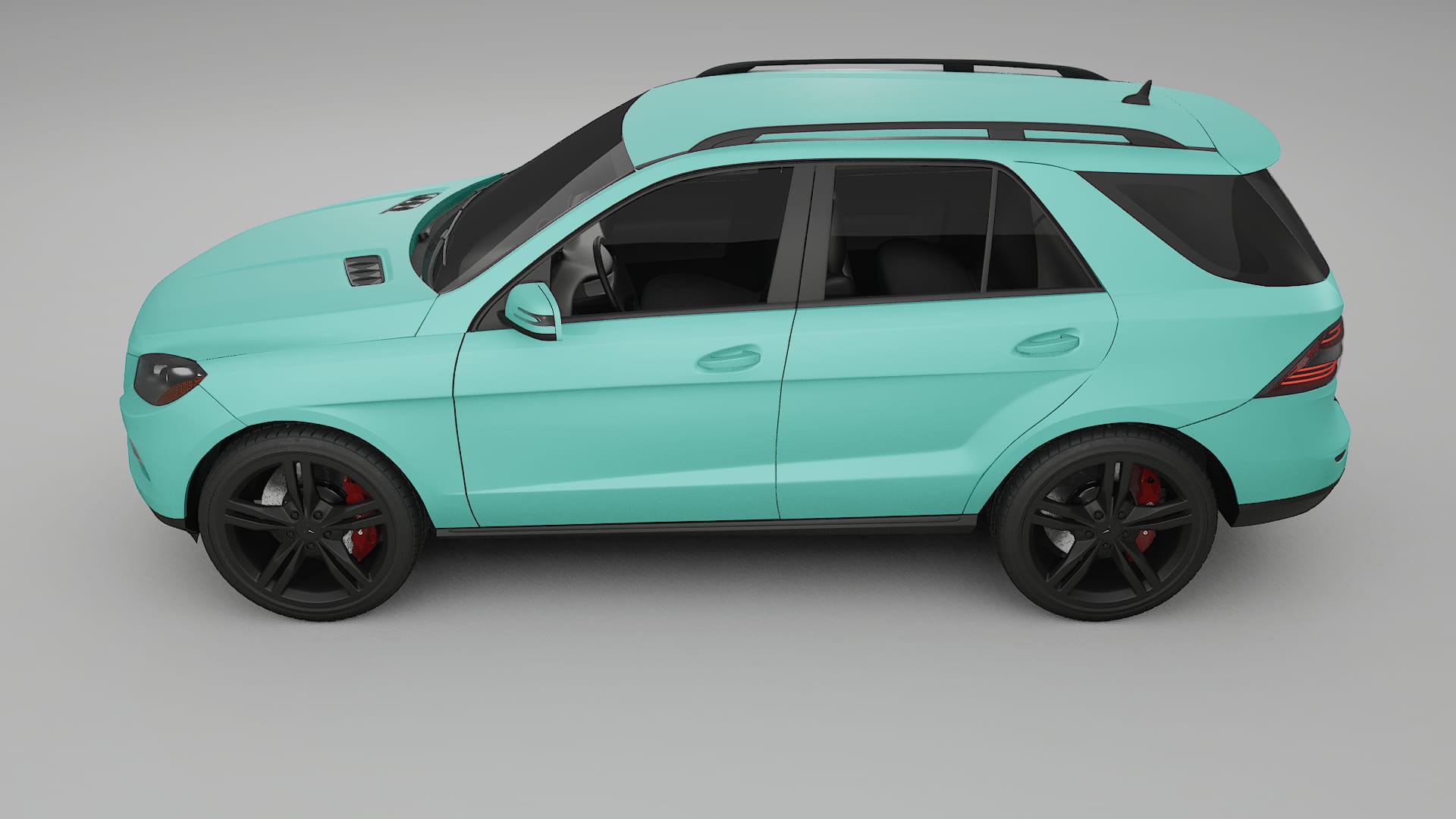 Mercedes M-class W166 PPF Fólie | FROST TPU PPF - kompletní pre-cut kit