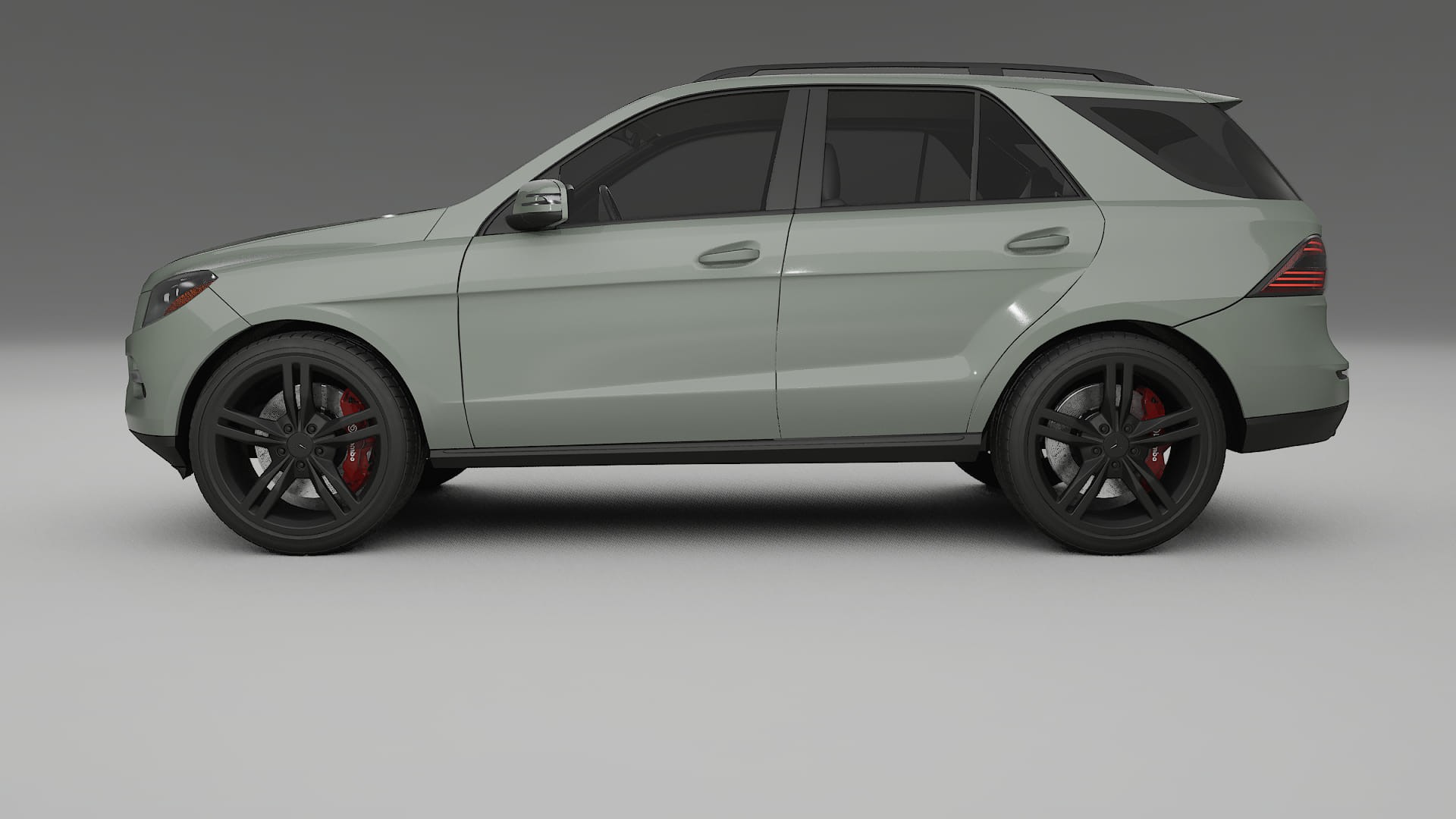 Mercedes M-class W166 PPF Fólie | SLATE TPU PPF - kompletní pre-cut kit