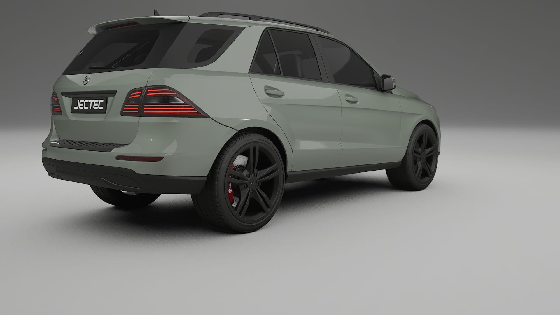 Mercedes M-class W166 PPF Fólie | SLATE TPU PPF - kompletní pre-cut kit