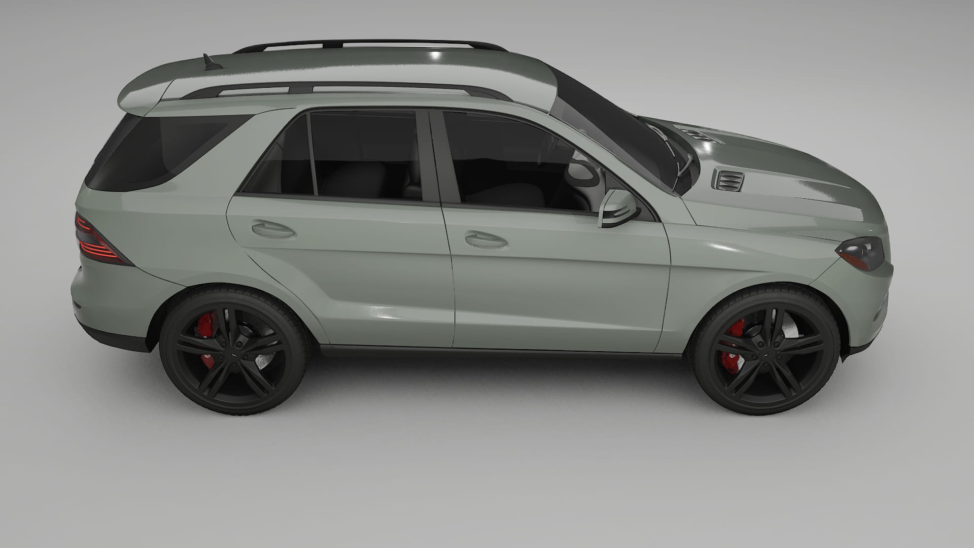 Mercedes M-class W166 PPF Fólie | SLATE TPU PPF - kompletní pre-cut kit