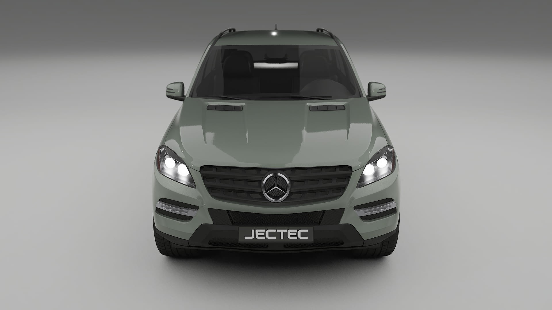Mercedes M-class W166 PPF Fólie | SLATE TPU PPF - kompletní pre-cut kit