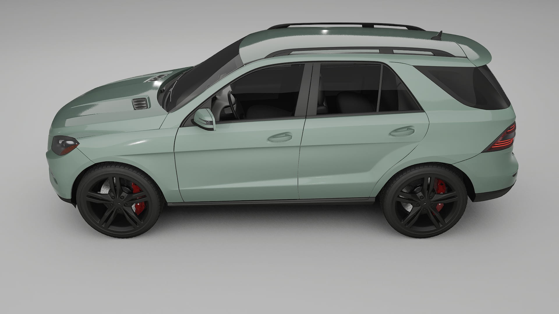 Mercedes M-class W166 PPF Fólie | CINDER TPU PPF - kompletní pre-cut kit