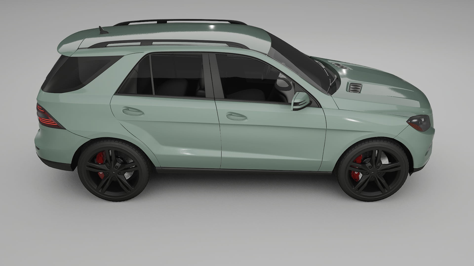 Mercedes M-class W166 PPF Fólie | CINDER TPU PPF - kompletní pre-cut kit