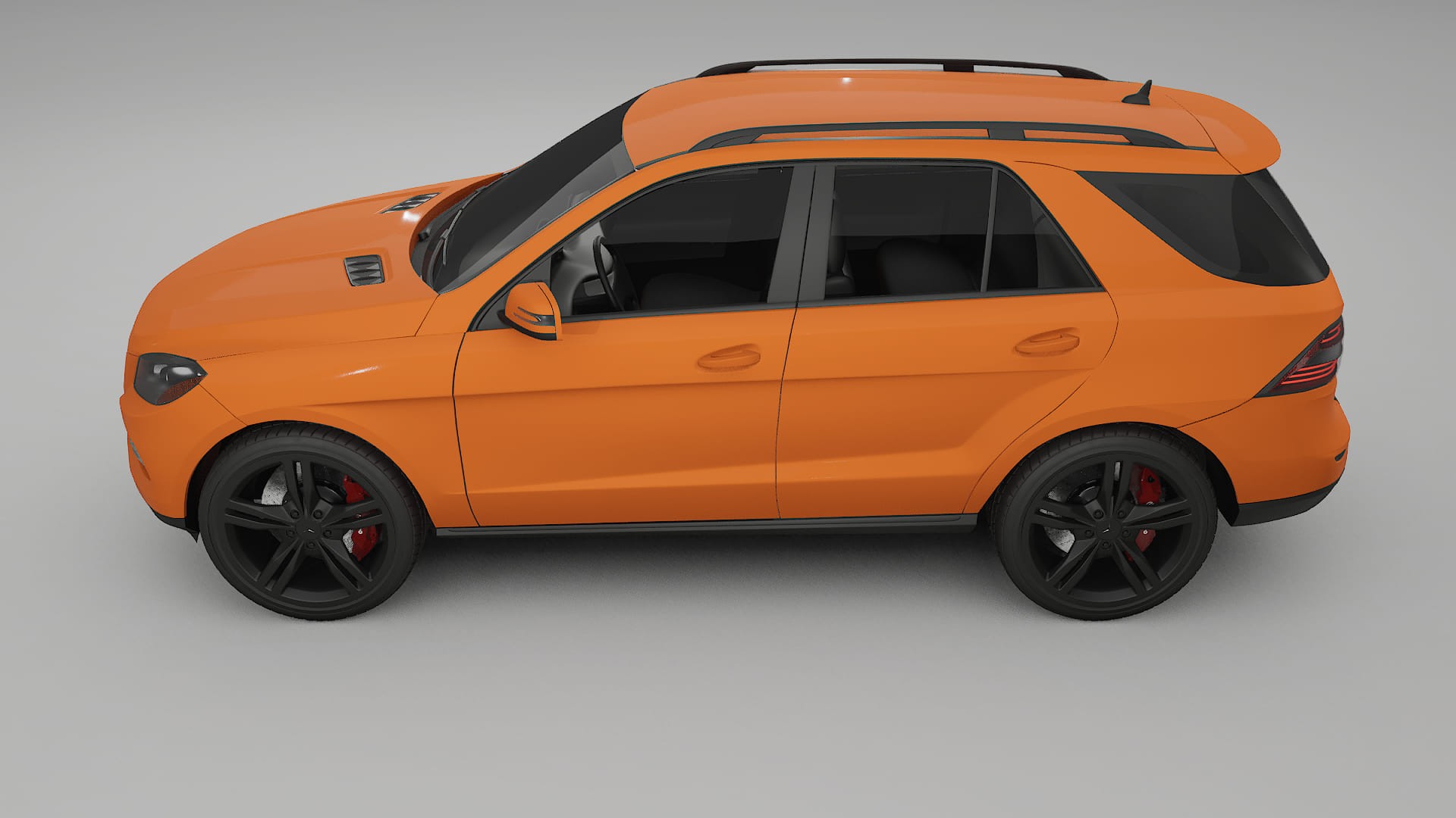 Mercedes M-class W166 PPF Fólie | ROCKET TPU PPF - kompletní pre-cut kit