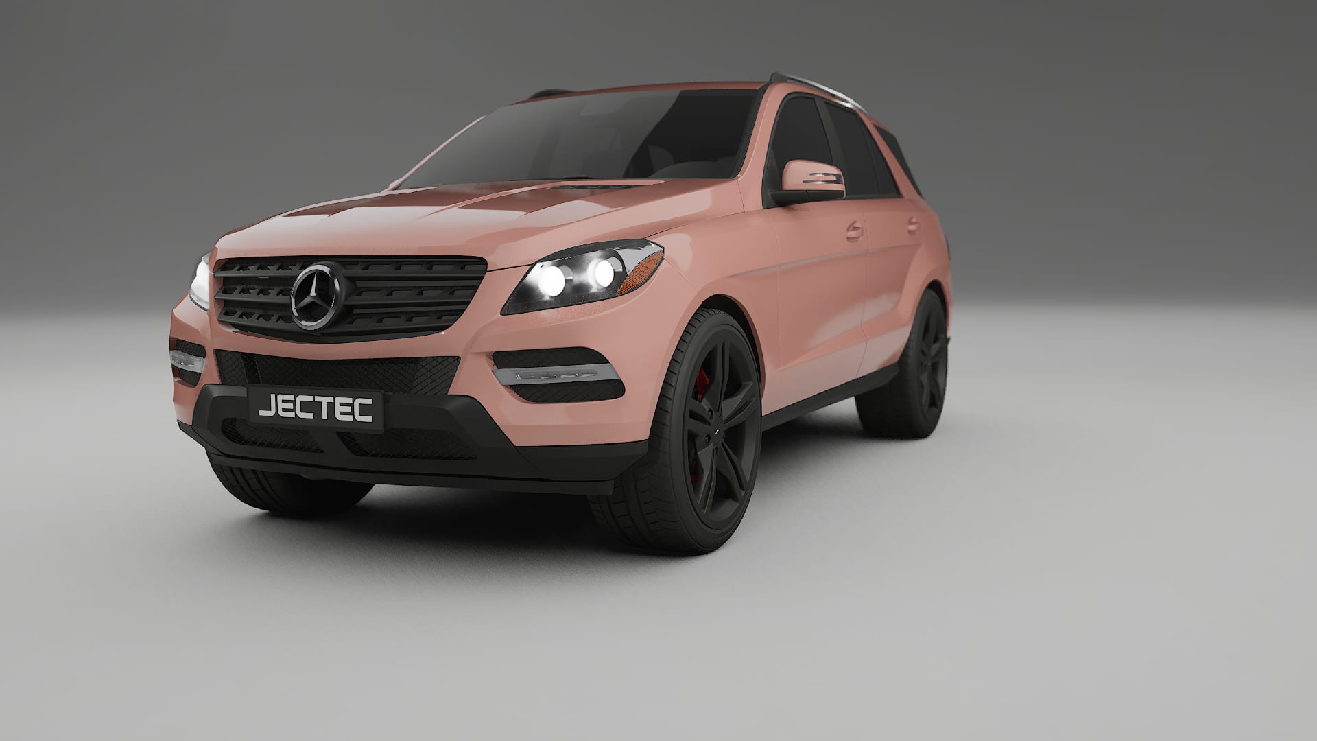 Mercedes M-class W166 PPF Fólie | BLUSH TPU PPF - kompletní pre-cut kit