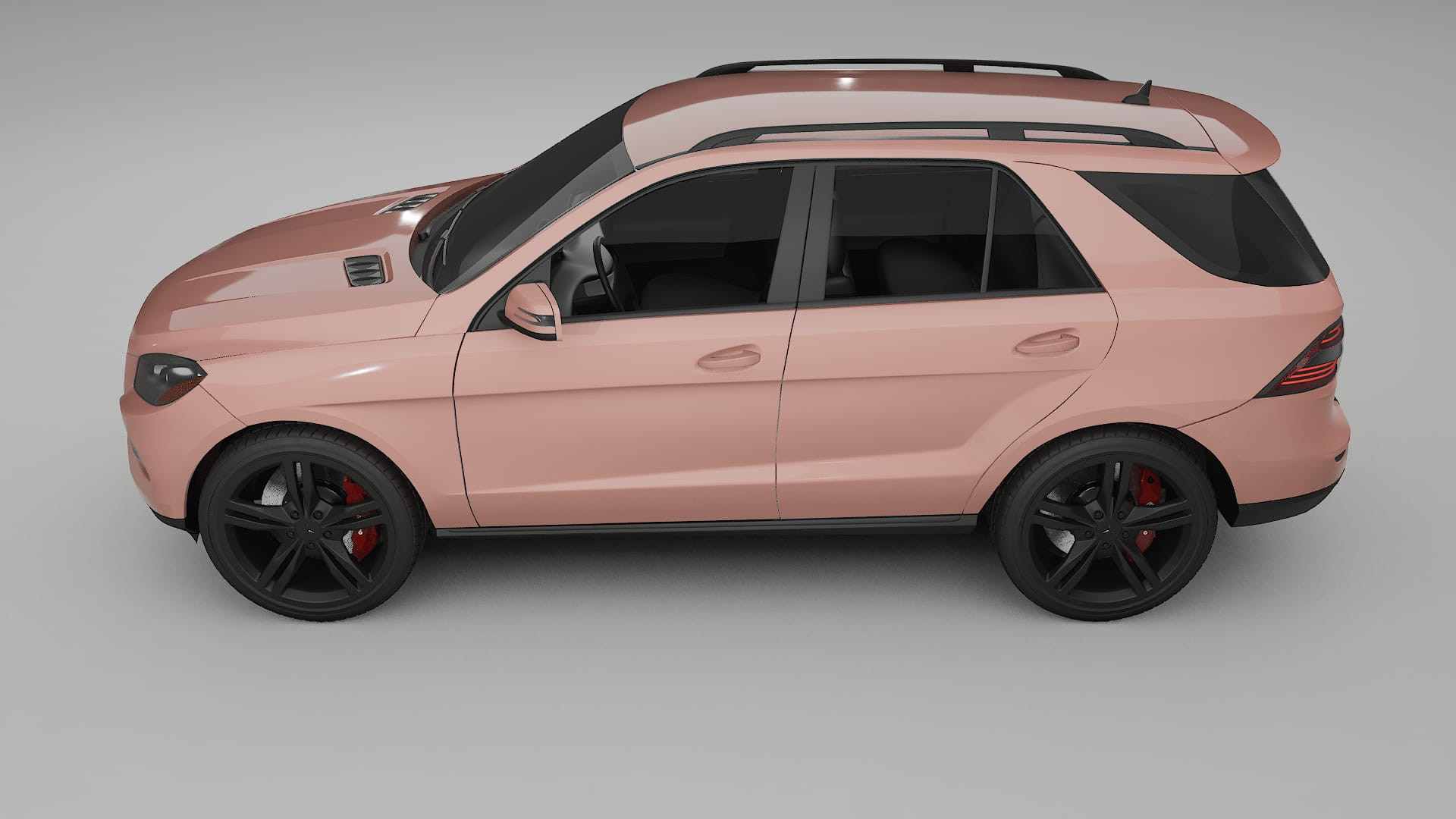 Mercedes M-class W166 PPF Fólie | BLUSH TPU PPF - kompletní pre-cut kit