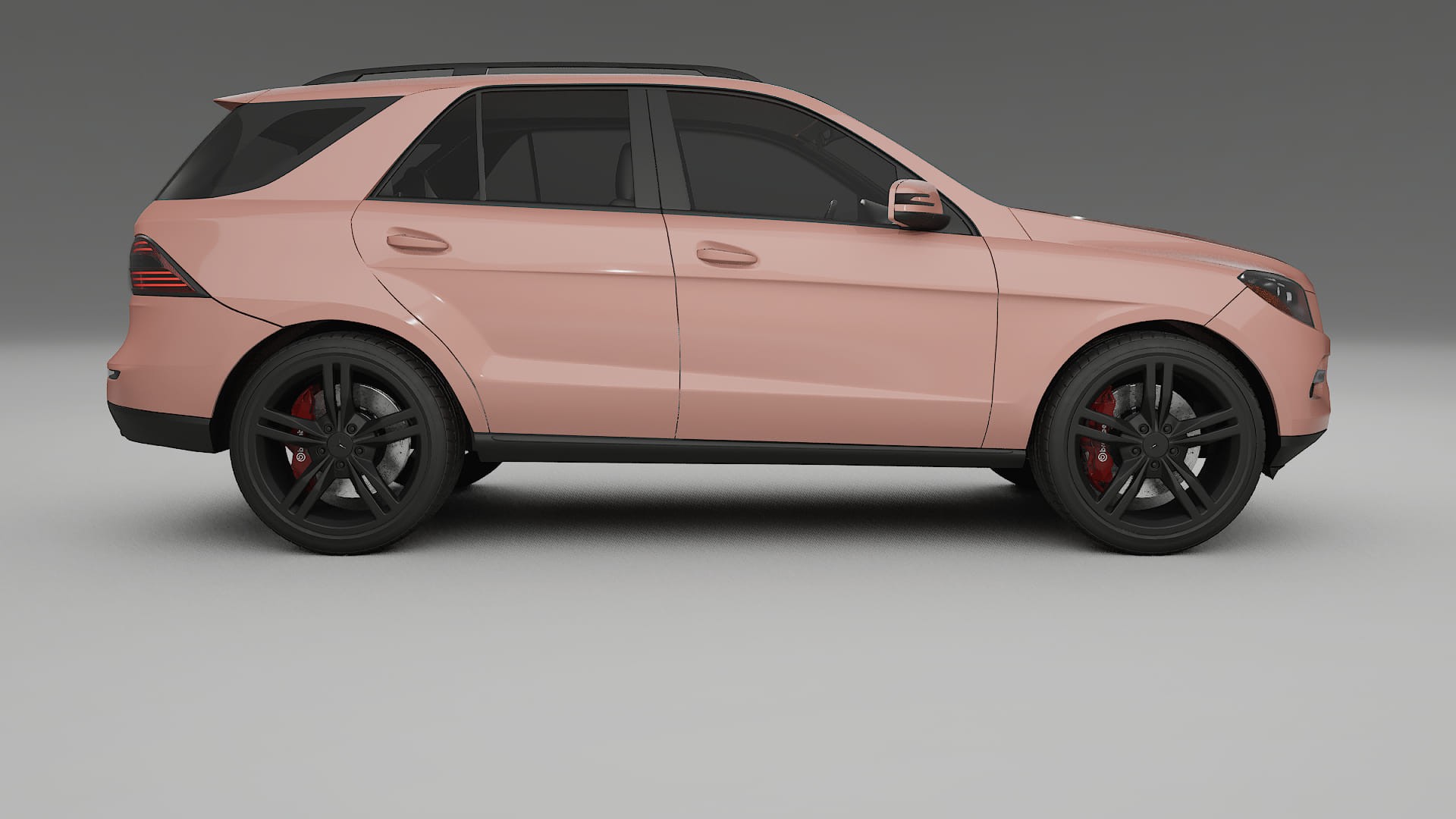 Mercedes M-class W166 PPF Fólie | BLUSH TPU PPF - kompletní pre-cut kit