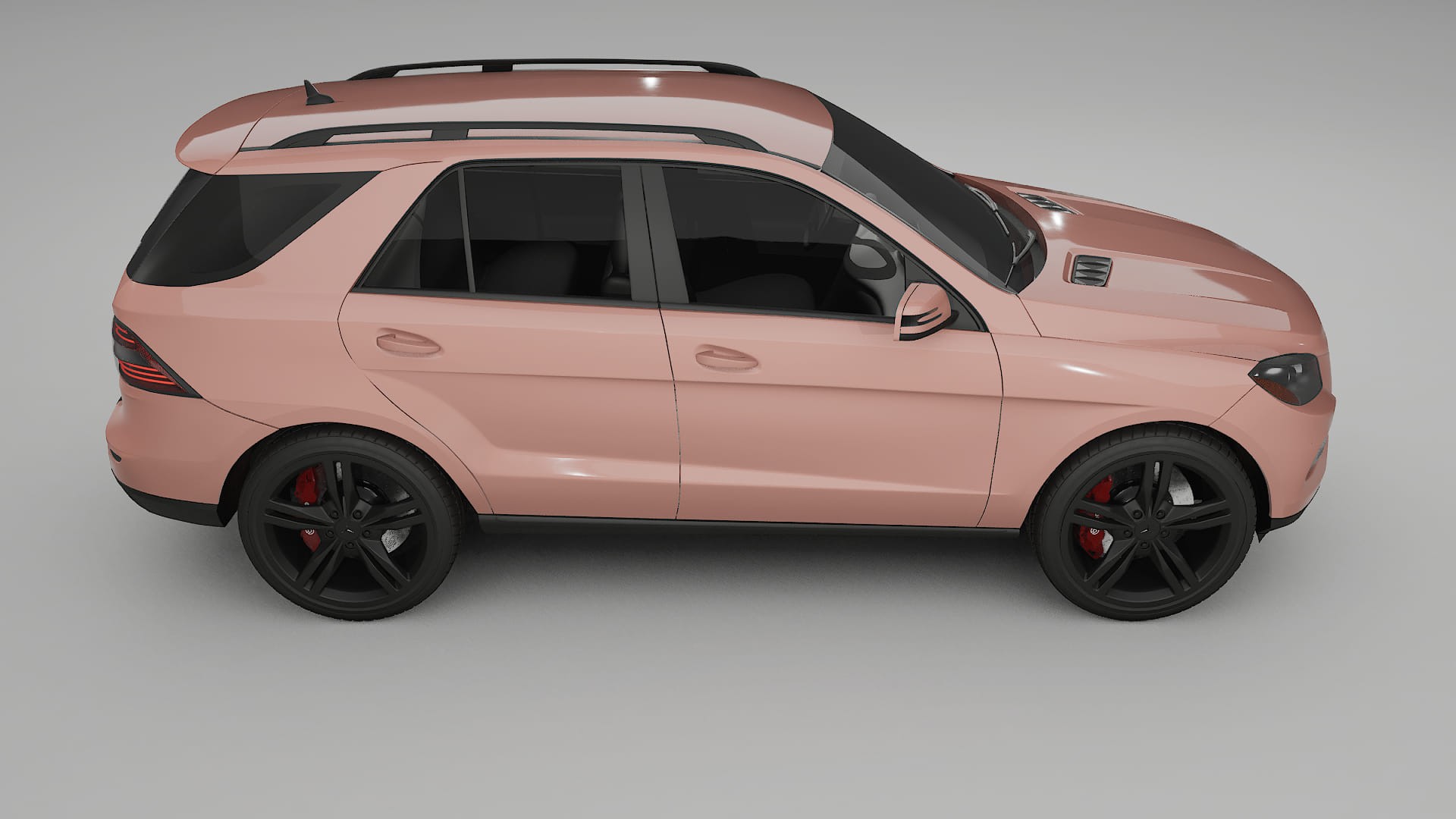 Mercedes M-class W166 PPF Fólie | BLUSH TPU PPF - kompletní pre-cut kit