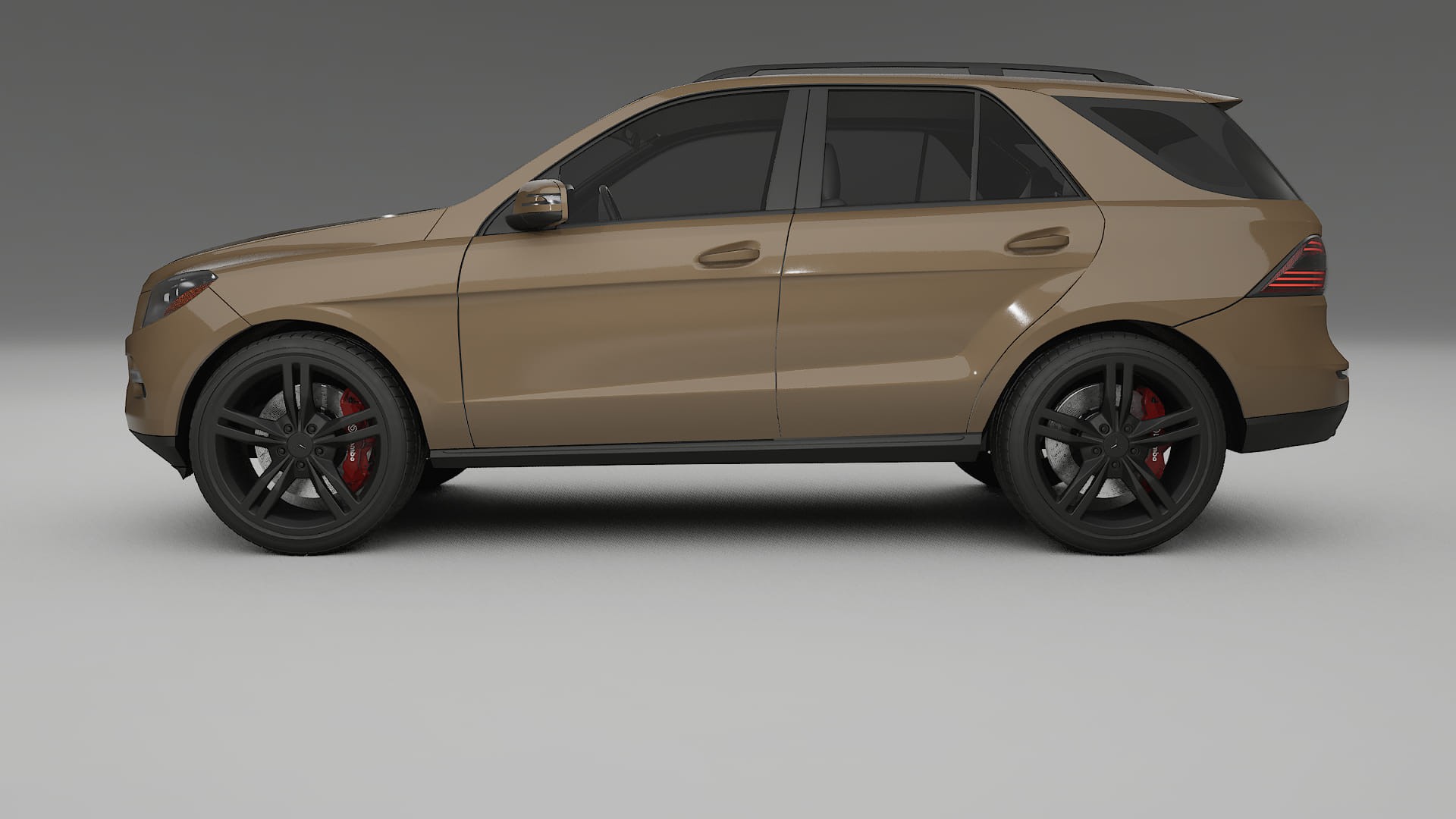 Mercedes M-class W166 PPF Fólie | SAHARA TPU PPF - kompletní pre-cut kit