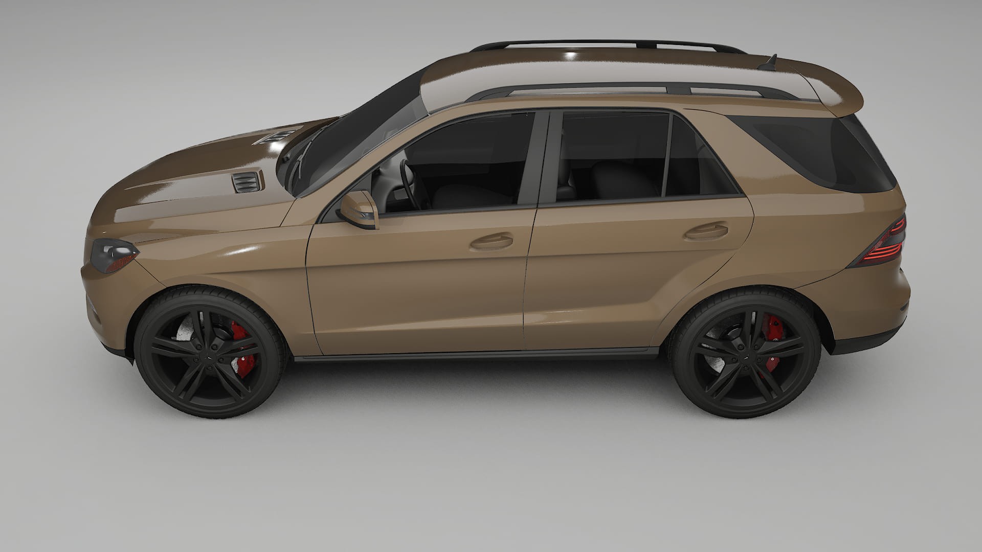 Mercedes M-class W166 PPF Fólie | SAHARA TPU PPF - kompletní pre-cut kit