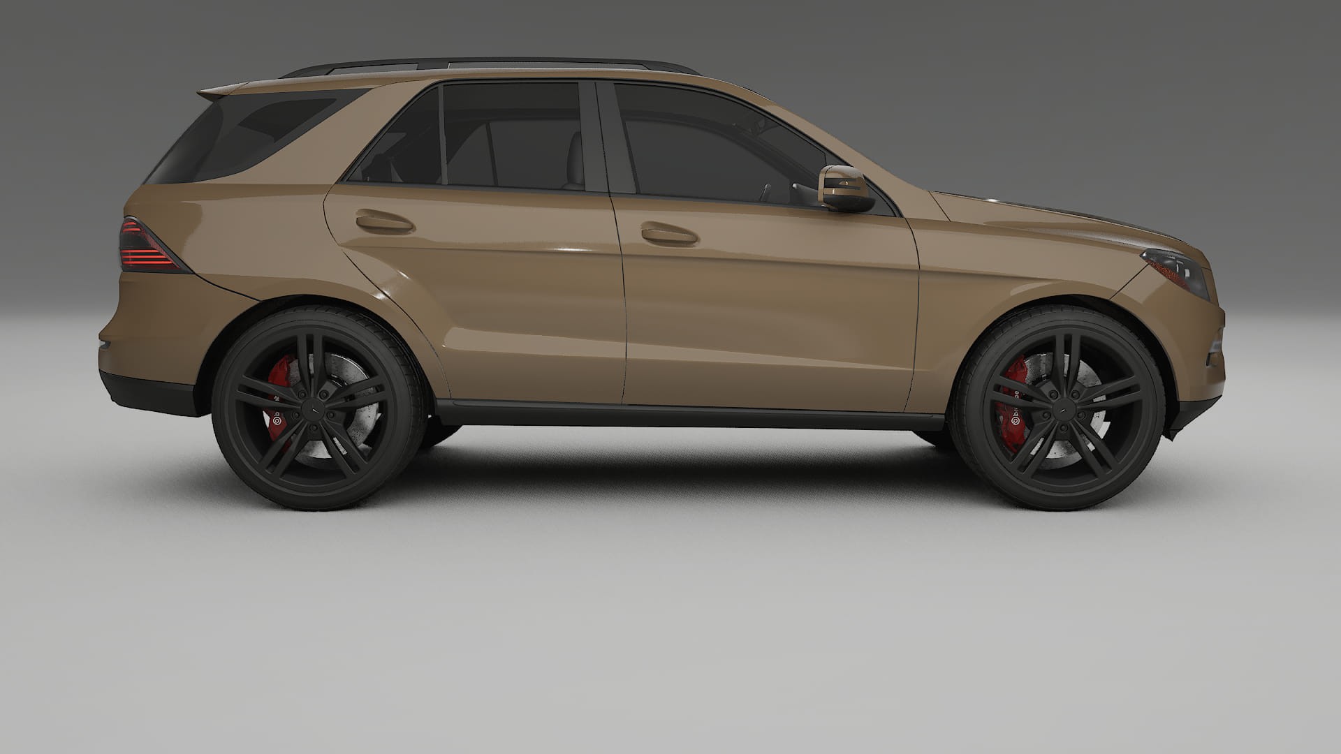 Mercedes M-class W166 PPF Fólie | SAHARA TPU PPF - kompletní pre-cut kit