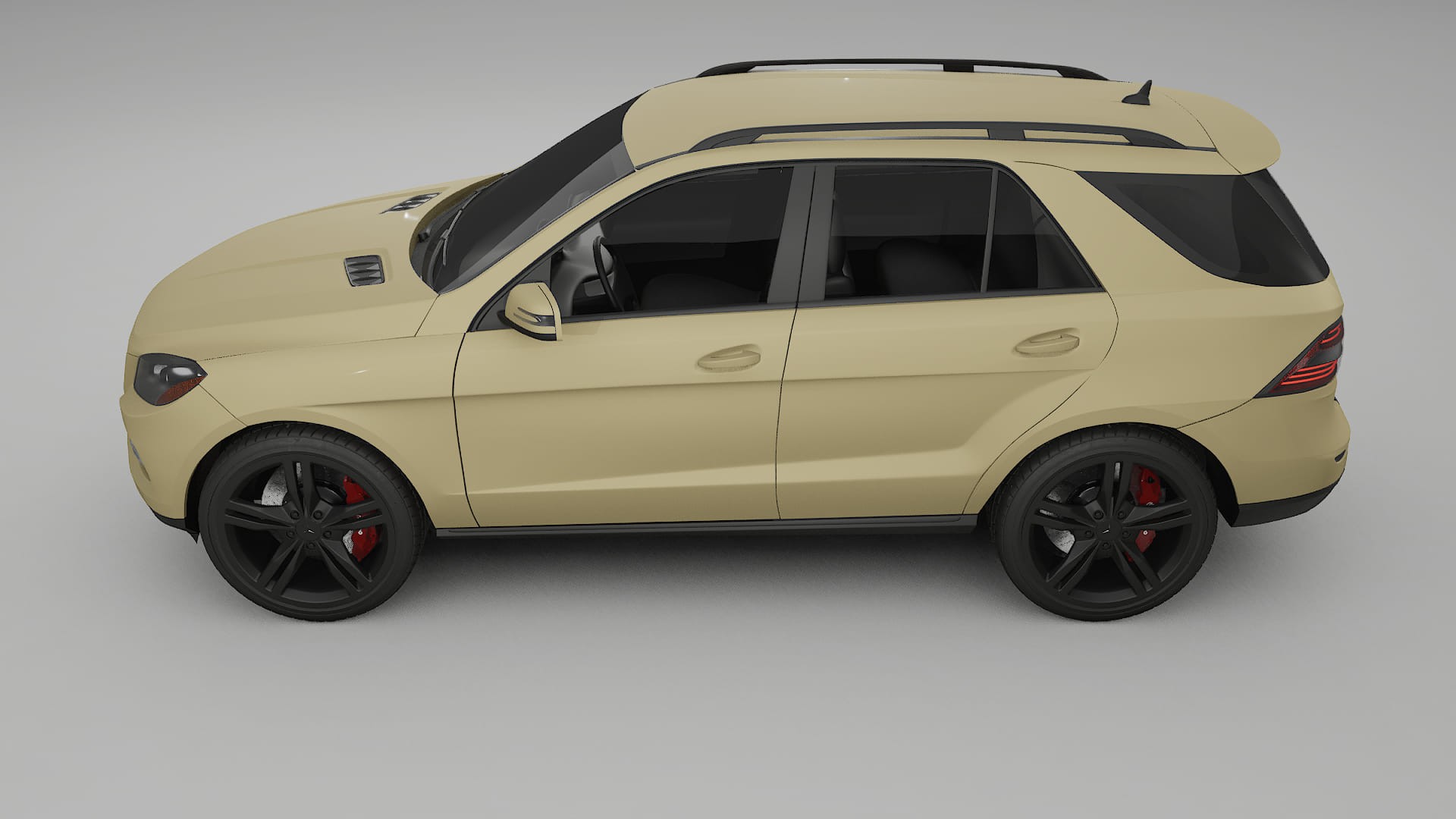 Mercedes M-class W166 PPF Fólie | SAND TPU PPF - kompletní pre-cut kit