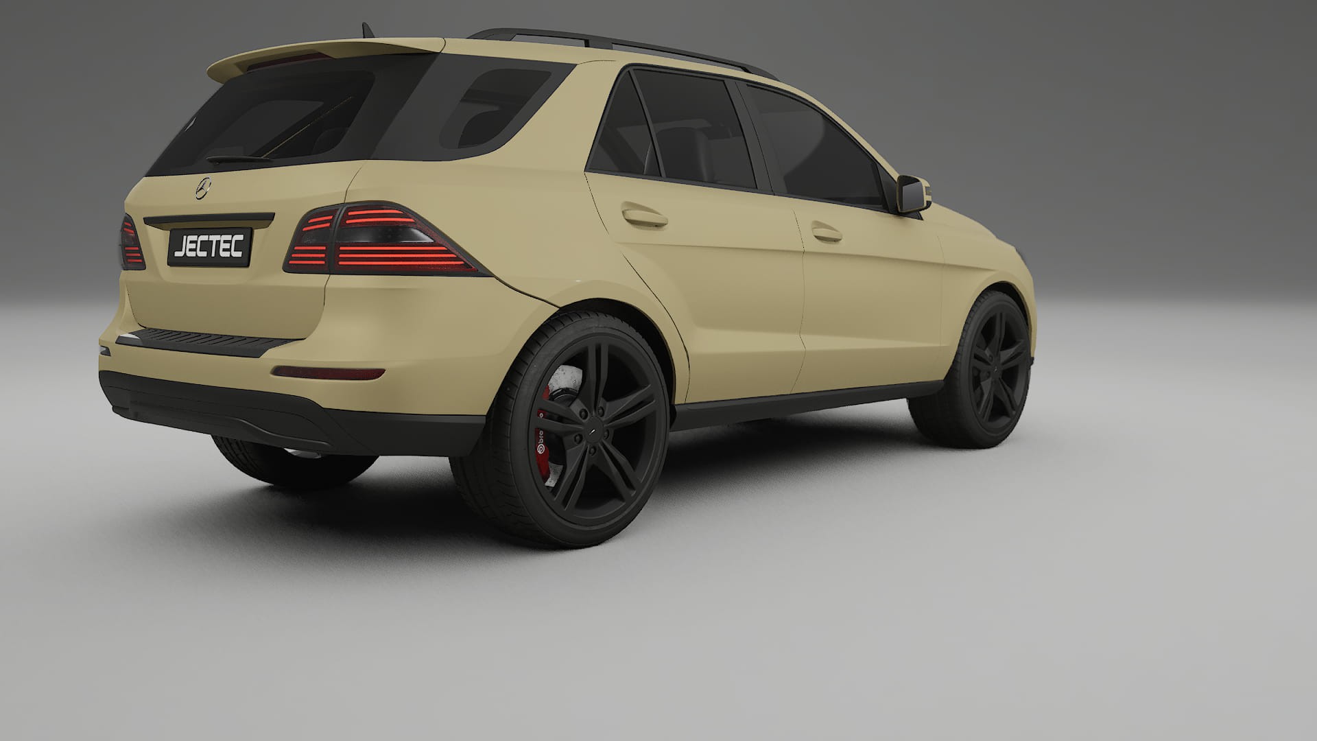Mercedes M-class W166 PPF Fólie | SAND TPU PPF - kompletní pre-cut kit