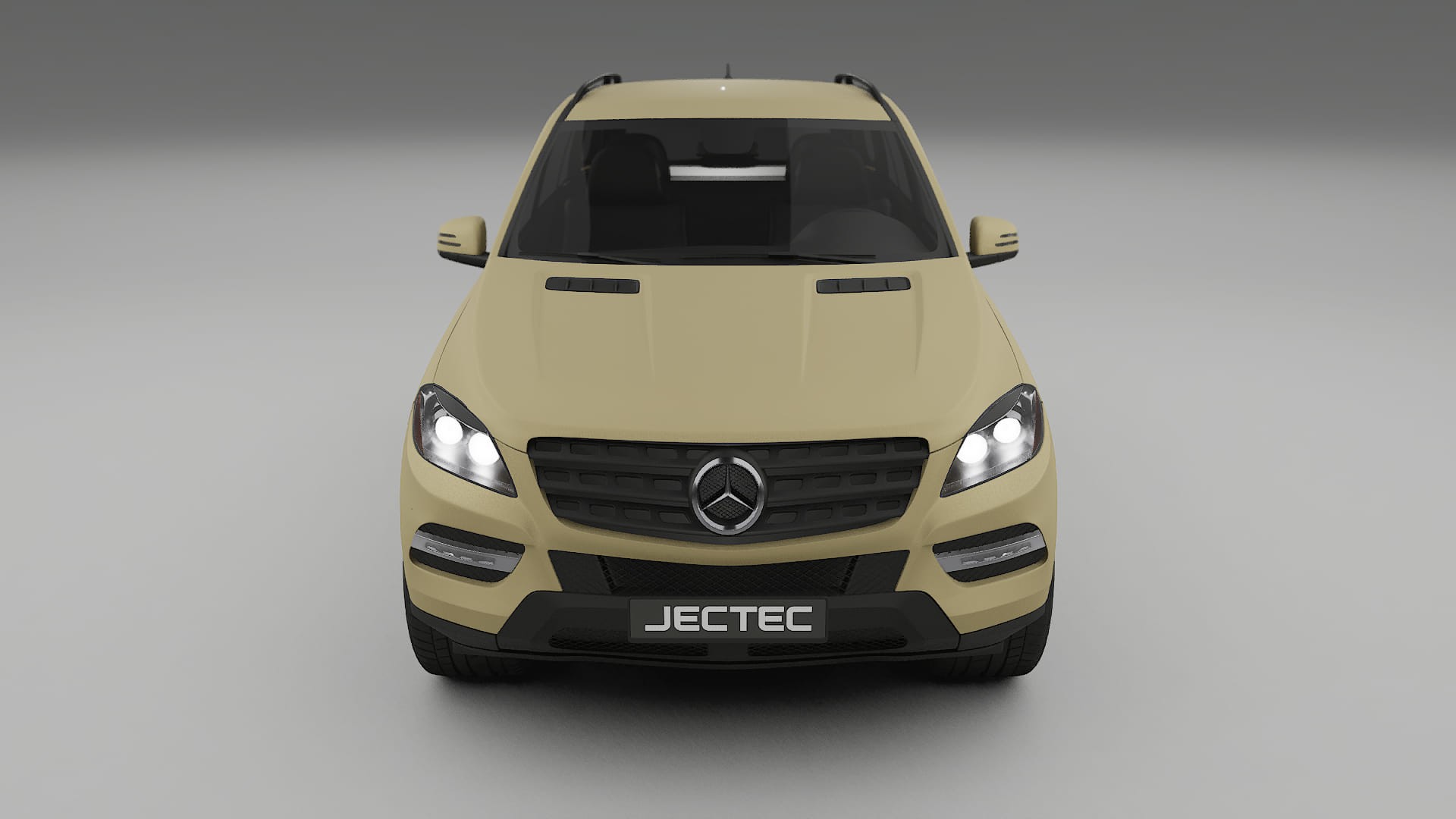 Mercedes M-class W166 PPF Fólie | SAND TPU PPF - kompletní pre-cut kit