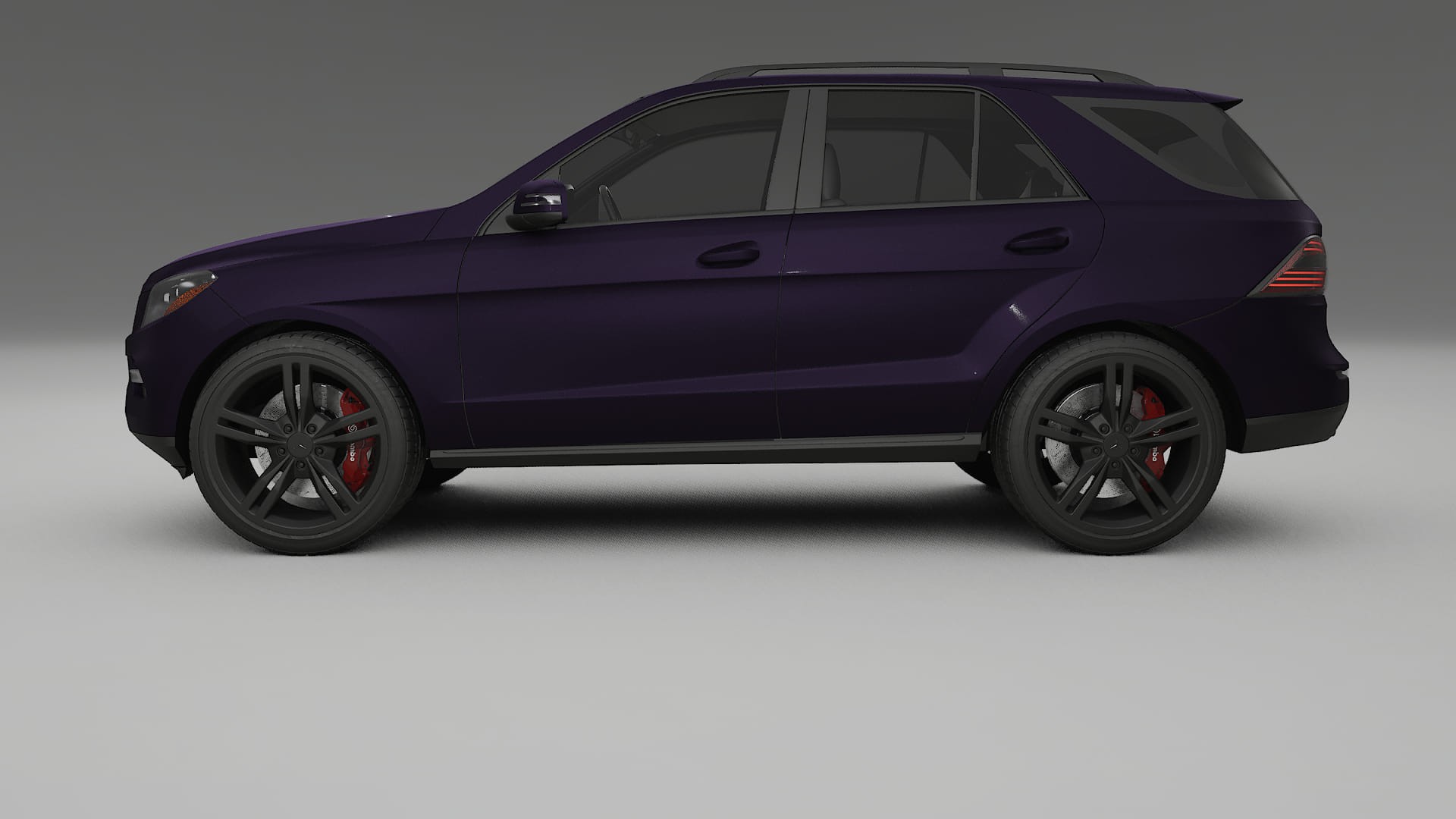 Mercedes M-class W166 PPF Fólie | VIOLET TPU PPF - kompletní pre-cut kit
