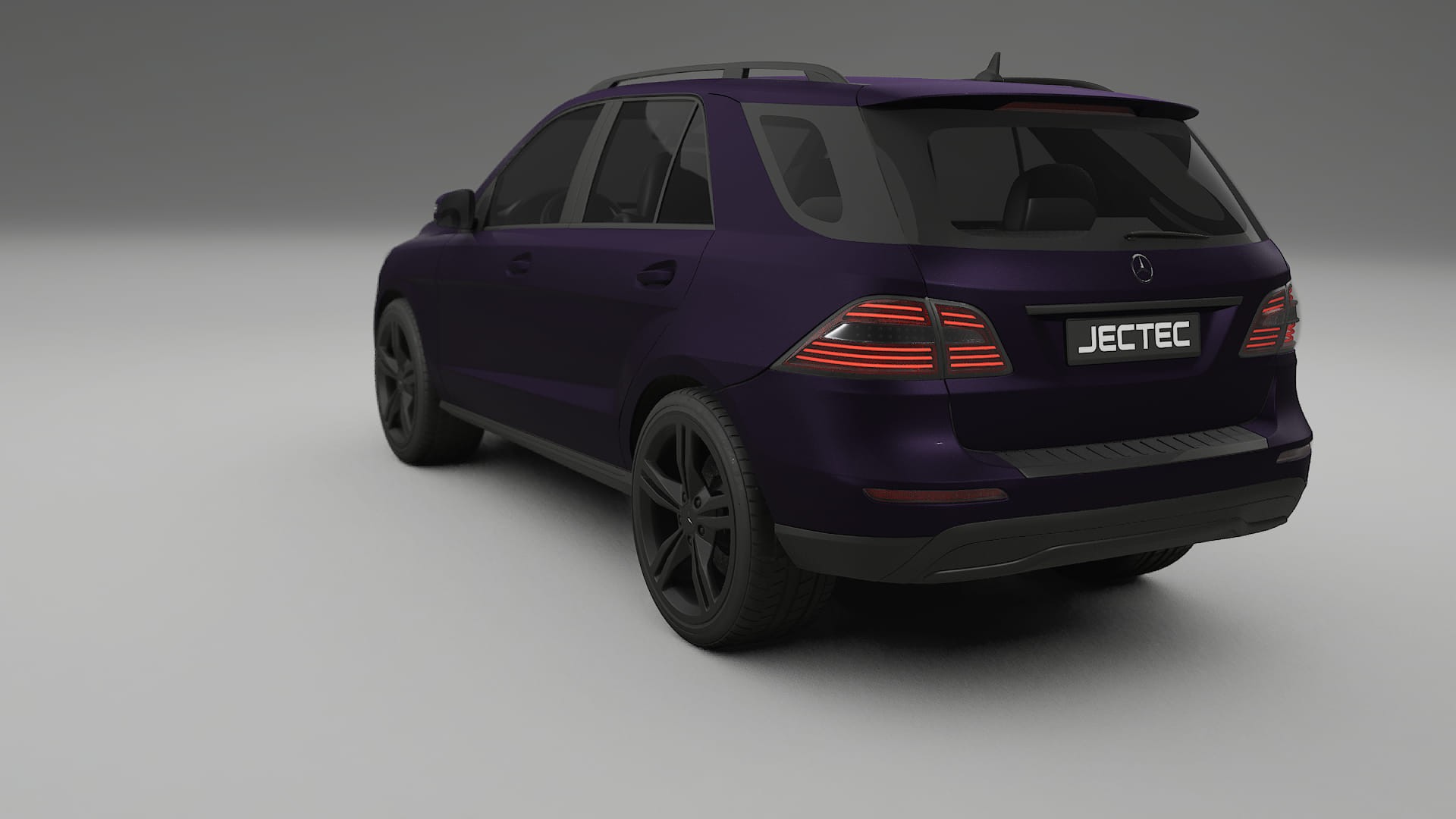 Mercedes M-class W166 PPF Fólie | VIOLET TPU PPF - kompletní pre-cut kit