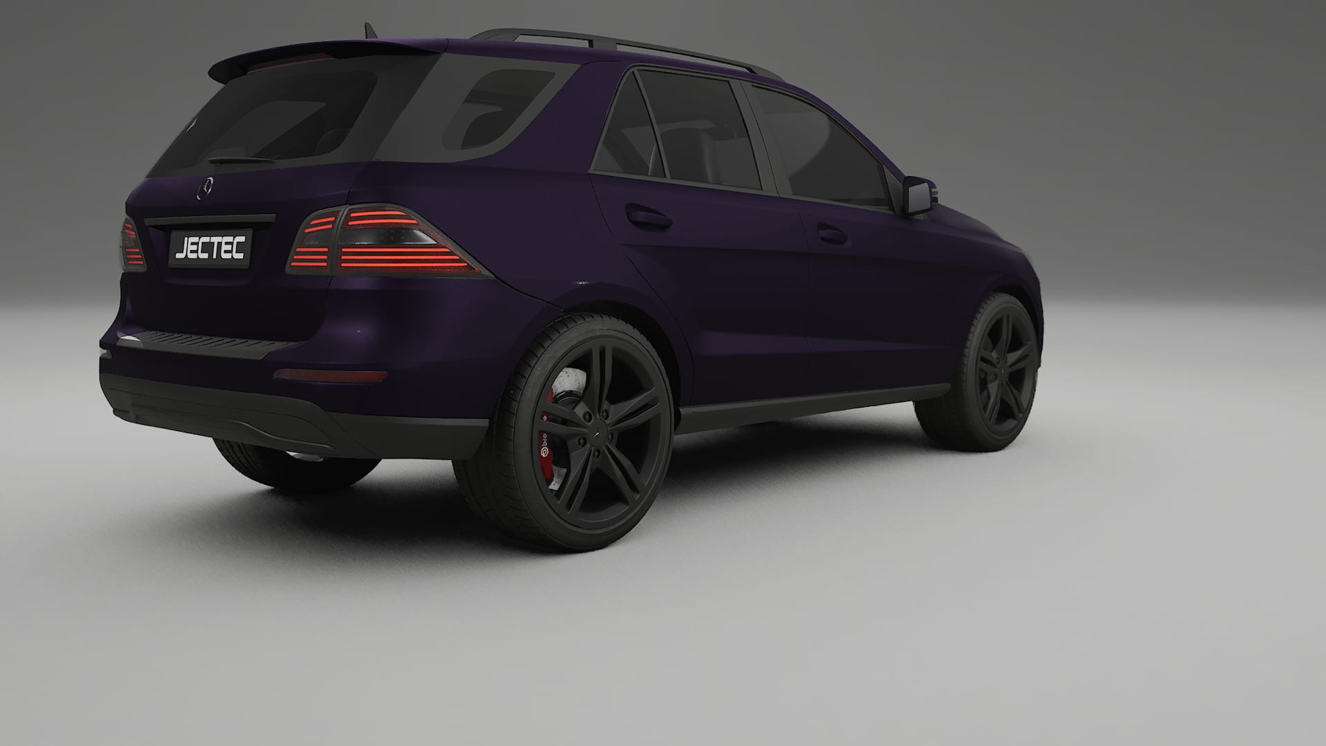 Mercedes M-class W166 PPF Fólie | VIOLET TPU PPF - kompletní pre-cut kit