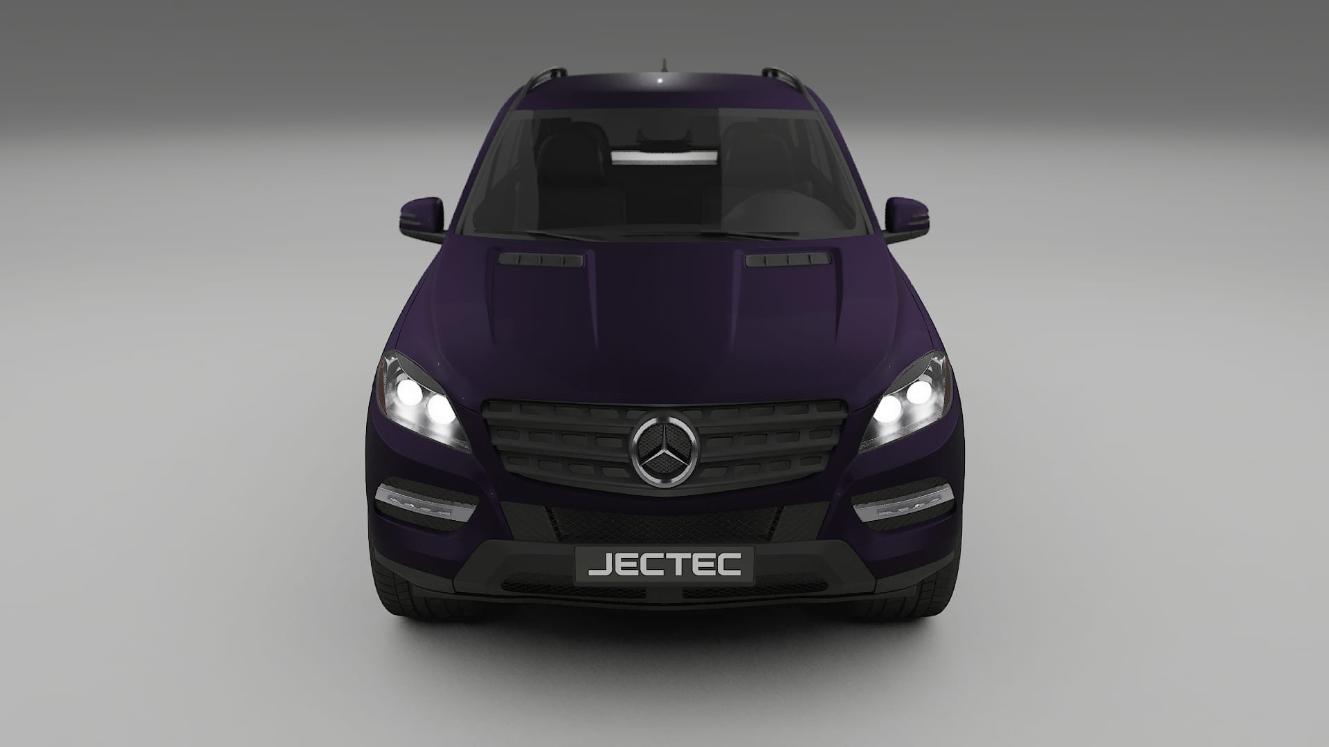 Mercedes M-class W166 PPF Fólie | VIOLET TPU PPF - kompletní pre-cut kit