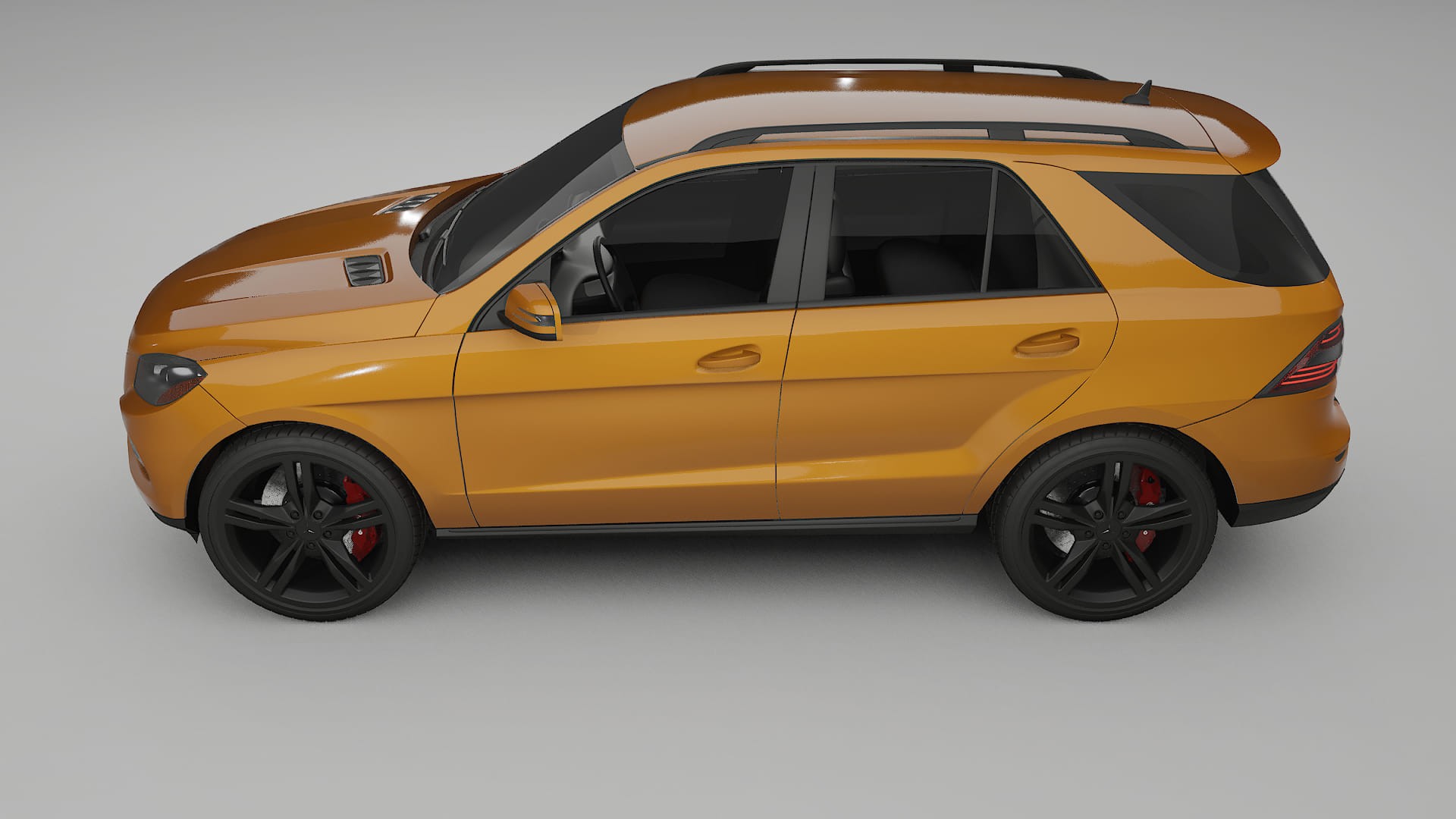 Mercedes M-class W166 PPF Fólie | DAISY TPU PPF - kompletní pre-cut kit