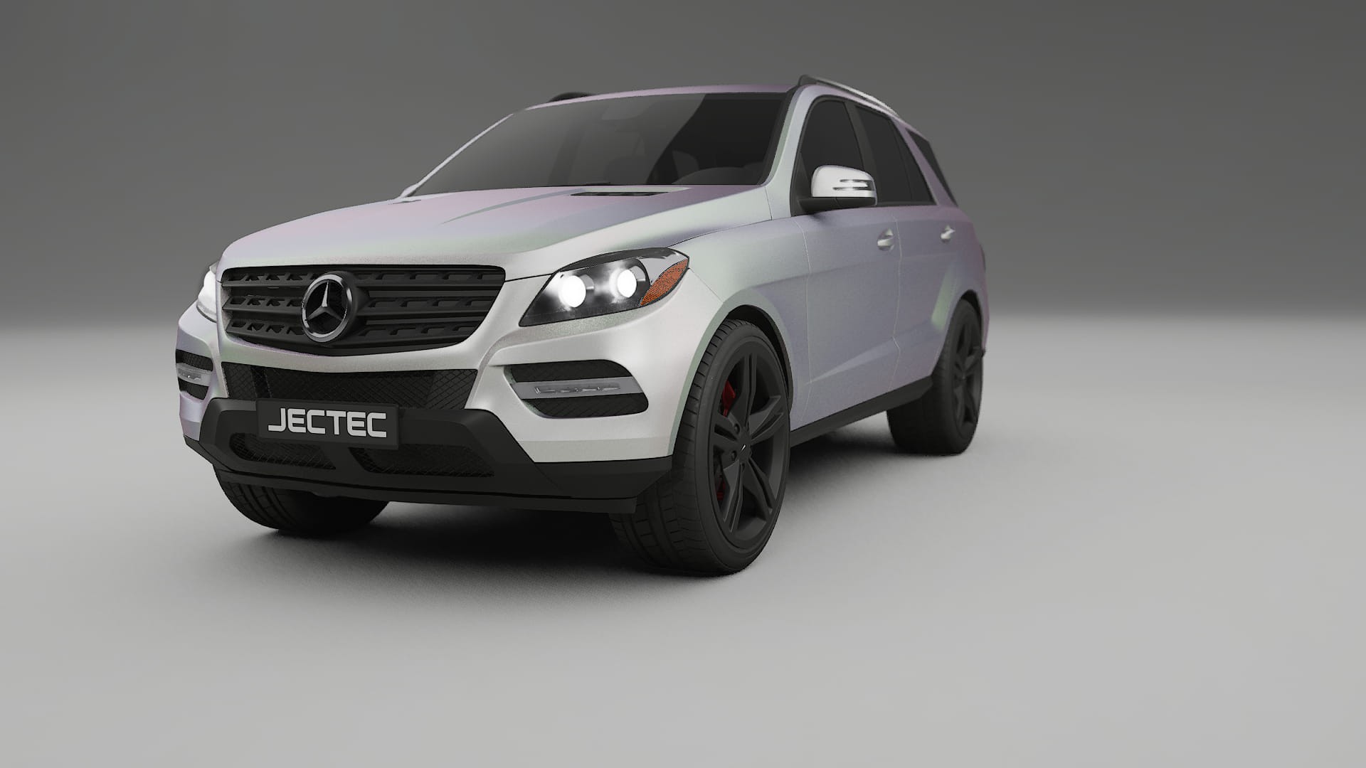 Mercedes M-class W166 PPF Fólie | NEBULA TPU PPF - kompletní pre-cut kit