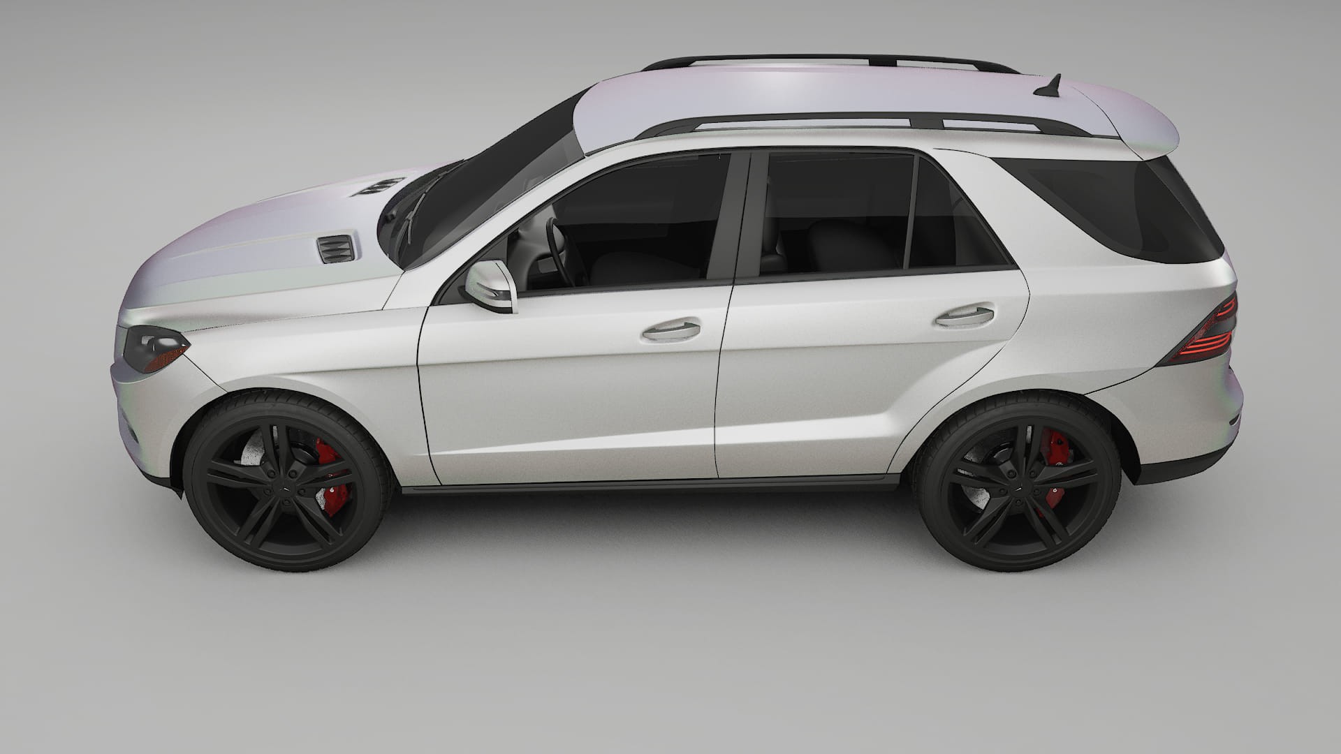 Mercedes M-class W166 PPF Fólie | NEBULA TPU PPF - kompletní pre-cut kit