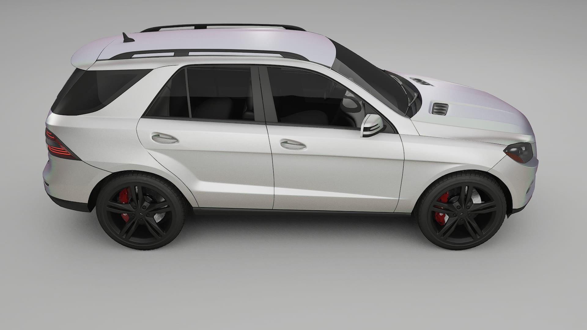 Mercedes M-class W166 PPF Fólie | NEBULA TPU PPF - kompletní pre-cut kit