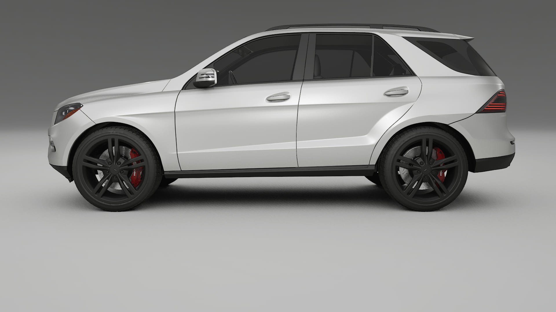 Mercedes M-class W166 PPF Fólie | OPAL TPU PPF - kompletní pre-cut kit