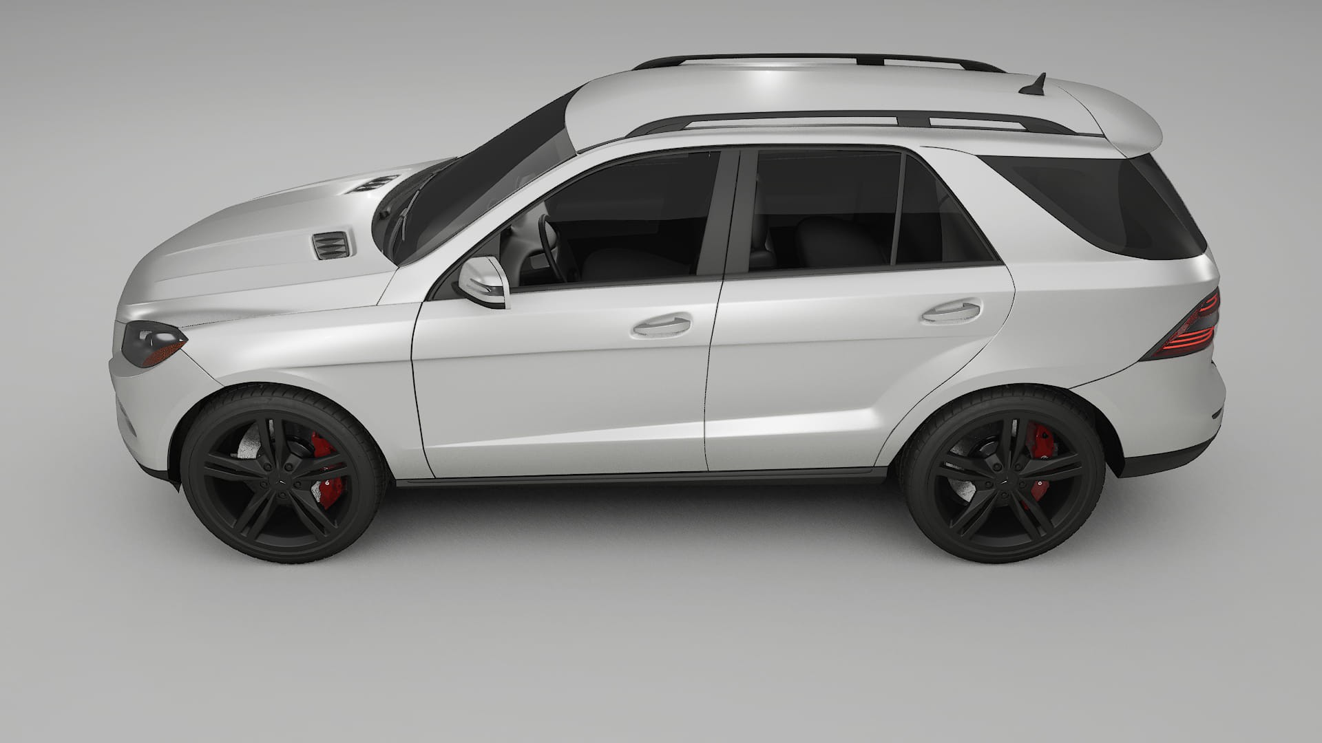 Mercedes M-class W166 PPF Fólie | OPAL TPU PPF - kompletní pre-cut kit