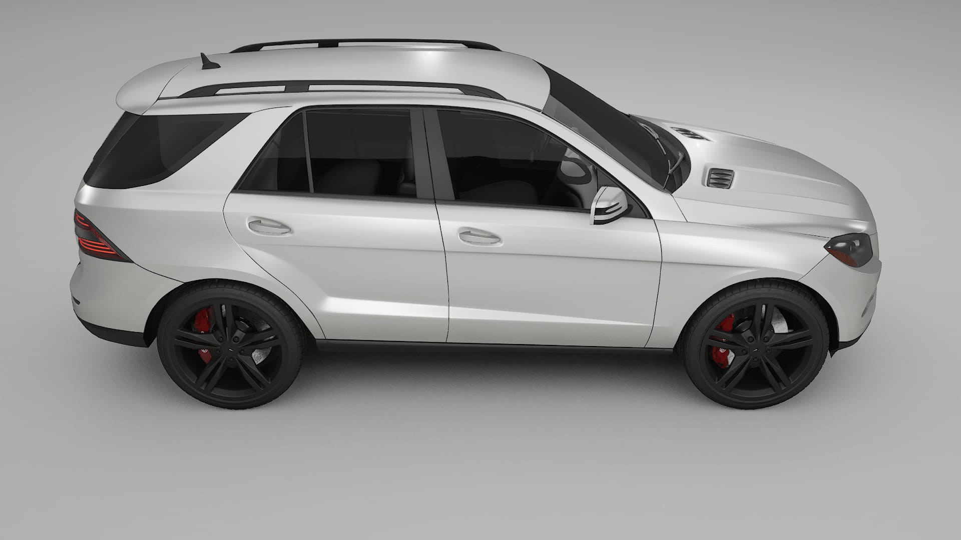 Mercedes M-class W166 PPF Fólie | OPAL TPU PPF - kompletní pre-cut kit