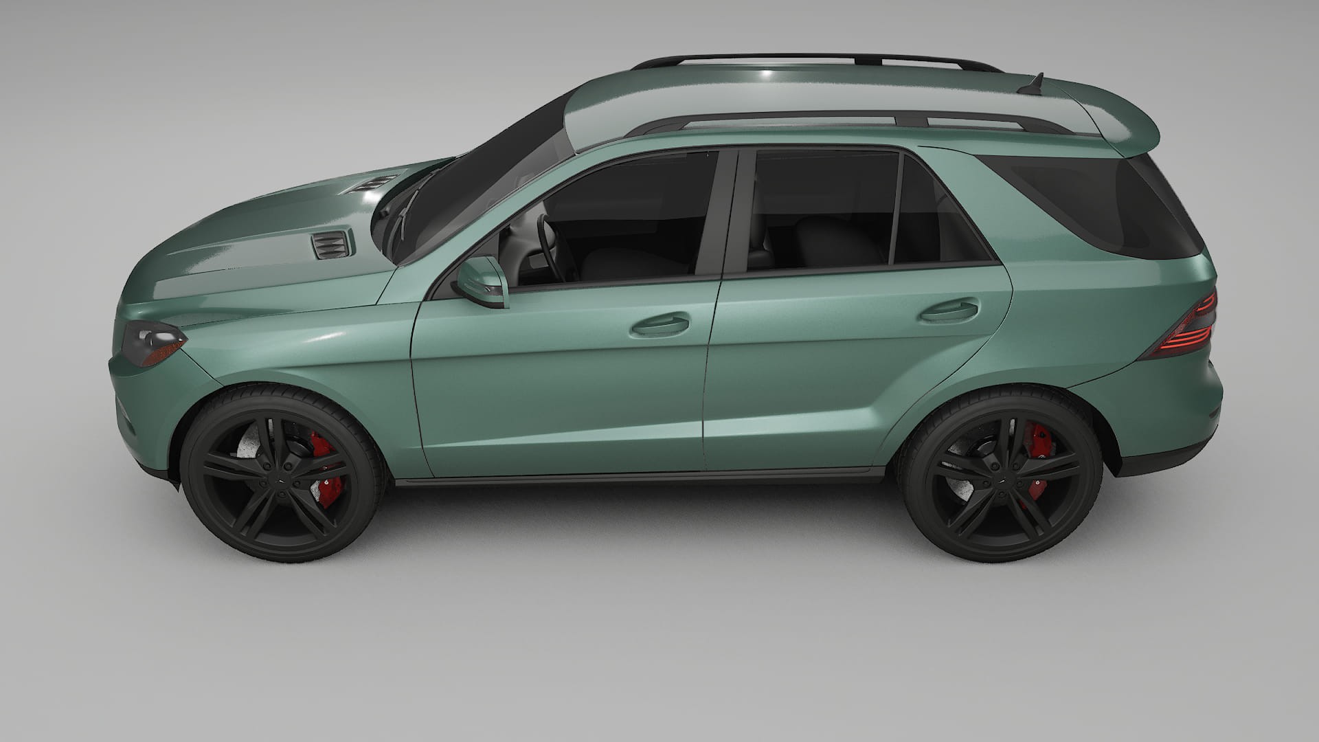 Mercedes M-class W166 PPF Fólie | EVERGREEN TPU PPF - kompletní pre-cut kit