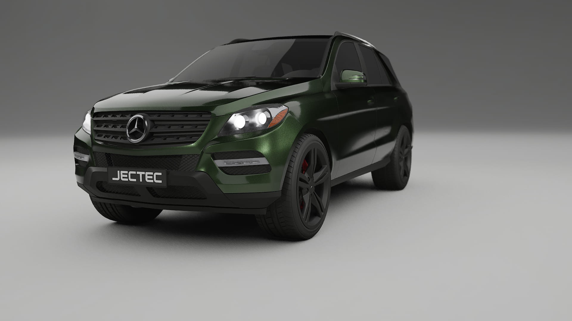 Mercedes M-class W166 PPF Fólie | LAGOON TPU PPF - kompletní pre-cut kit