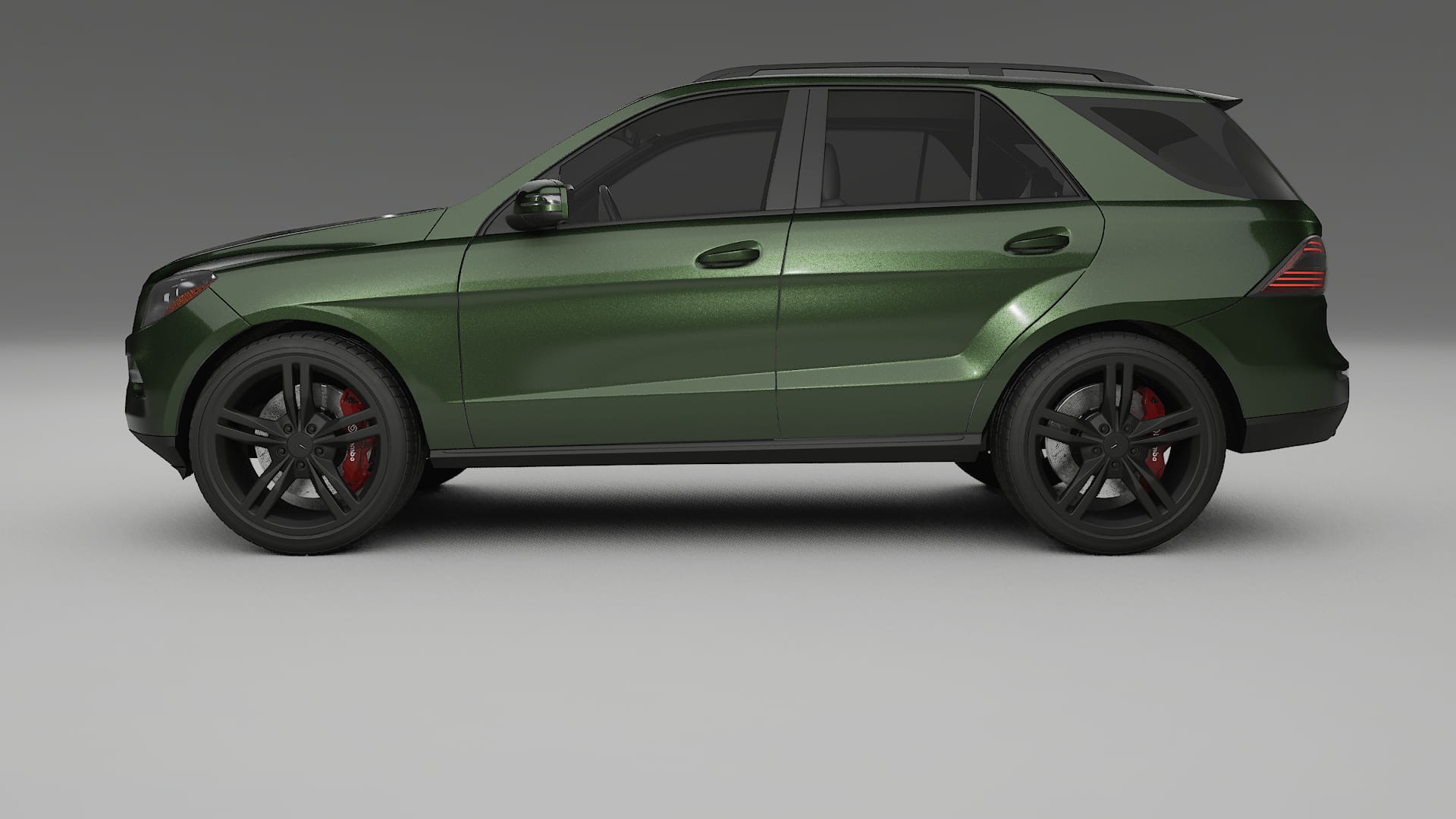 Mercedes M-class W166 PPF Fólie | LAGOON TPU PPF - kompletní pre-cut kit