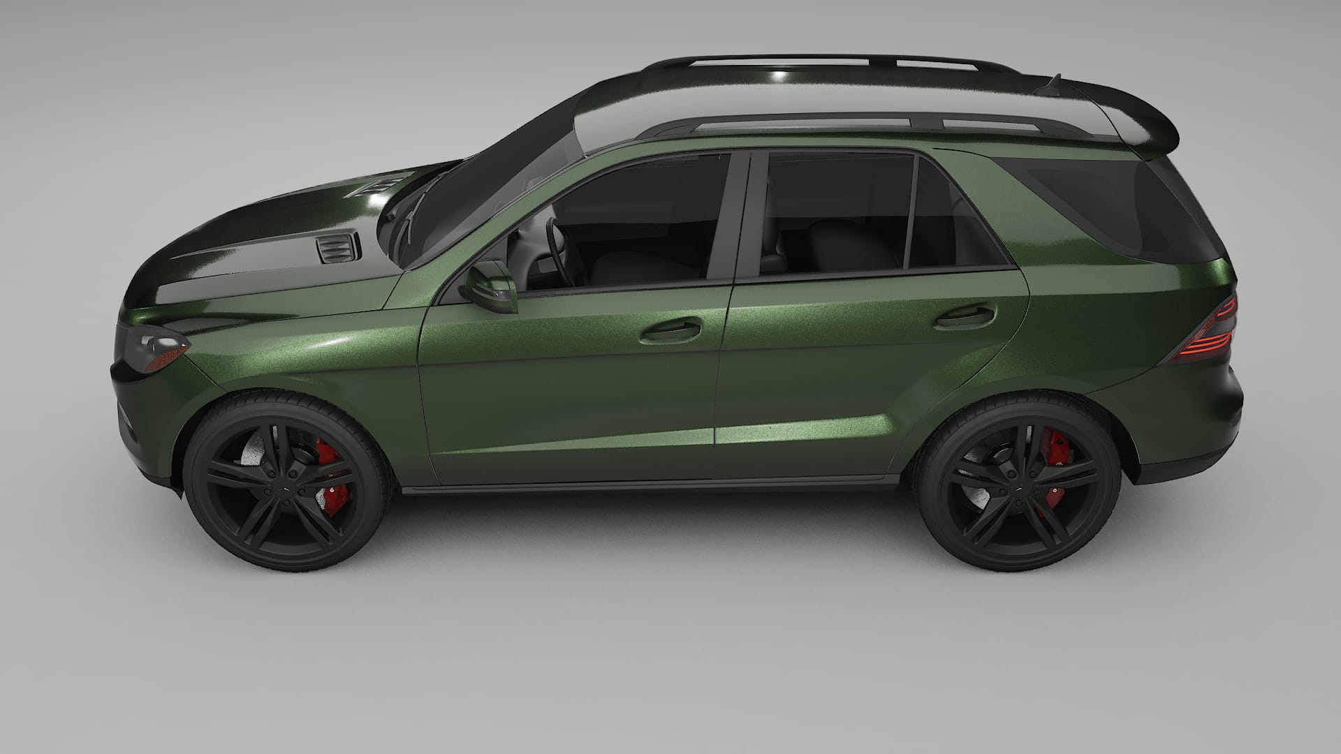 Mercedes M-class W166 PPF Fólie | LAGOON TPU PPF - kompletní pre-cut kit