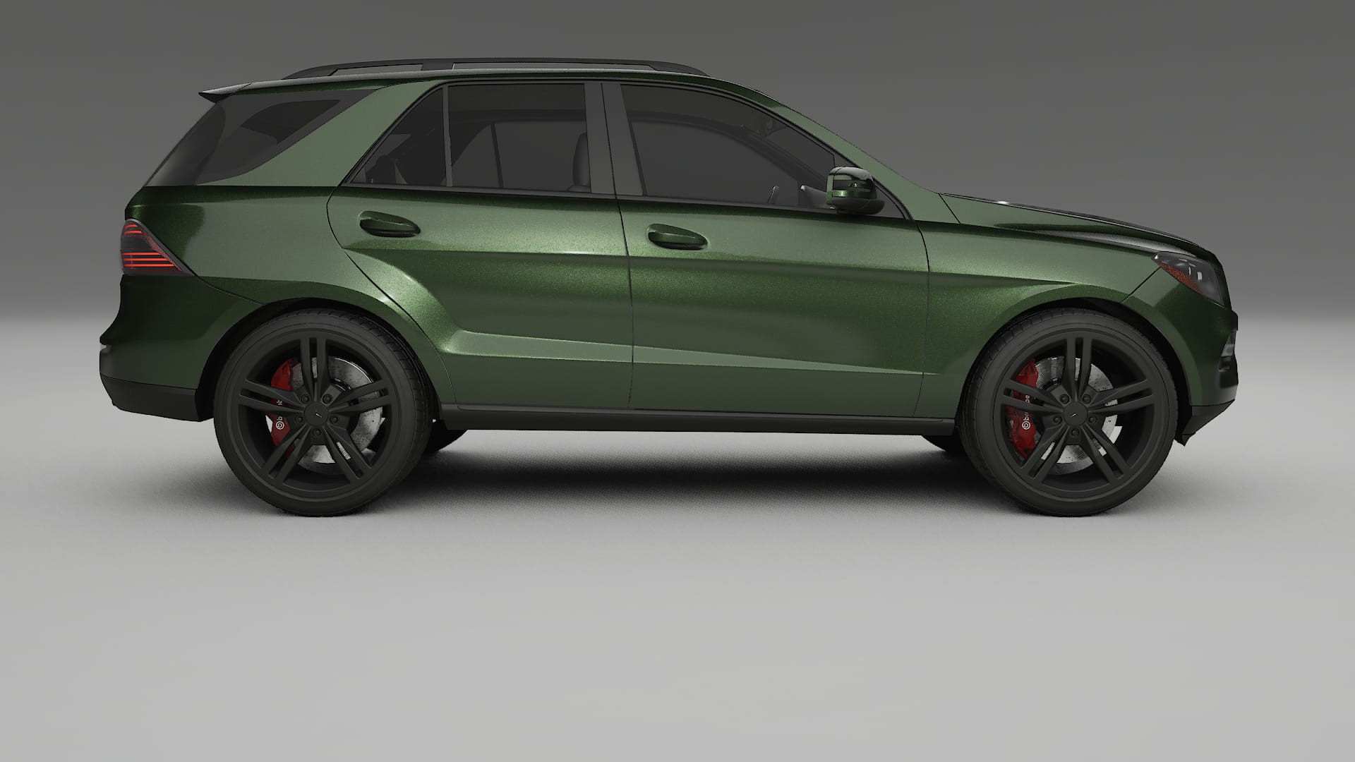 Mercedes M-class W166 PPF Fólie | LAGOON TPU PPF - kompletní pre-cut kit