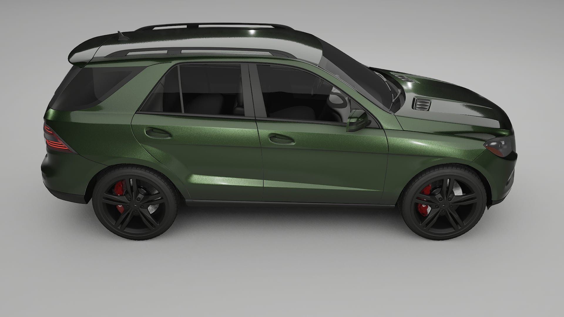 Mercedes M-class W166 PPF Fólie | LAGOON TPU PPF - kompletní pre-cut kit