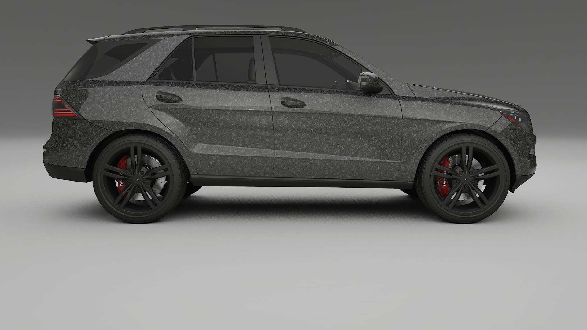 Mercedes M-class W166 PPF Fólie | FORGED S TPU PPF - kompletní pre-cut kit