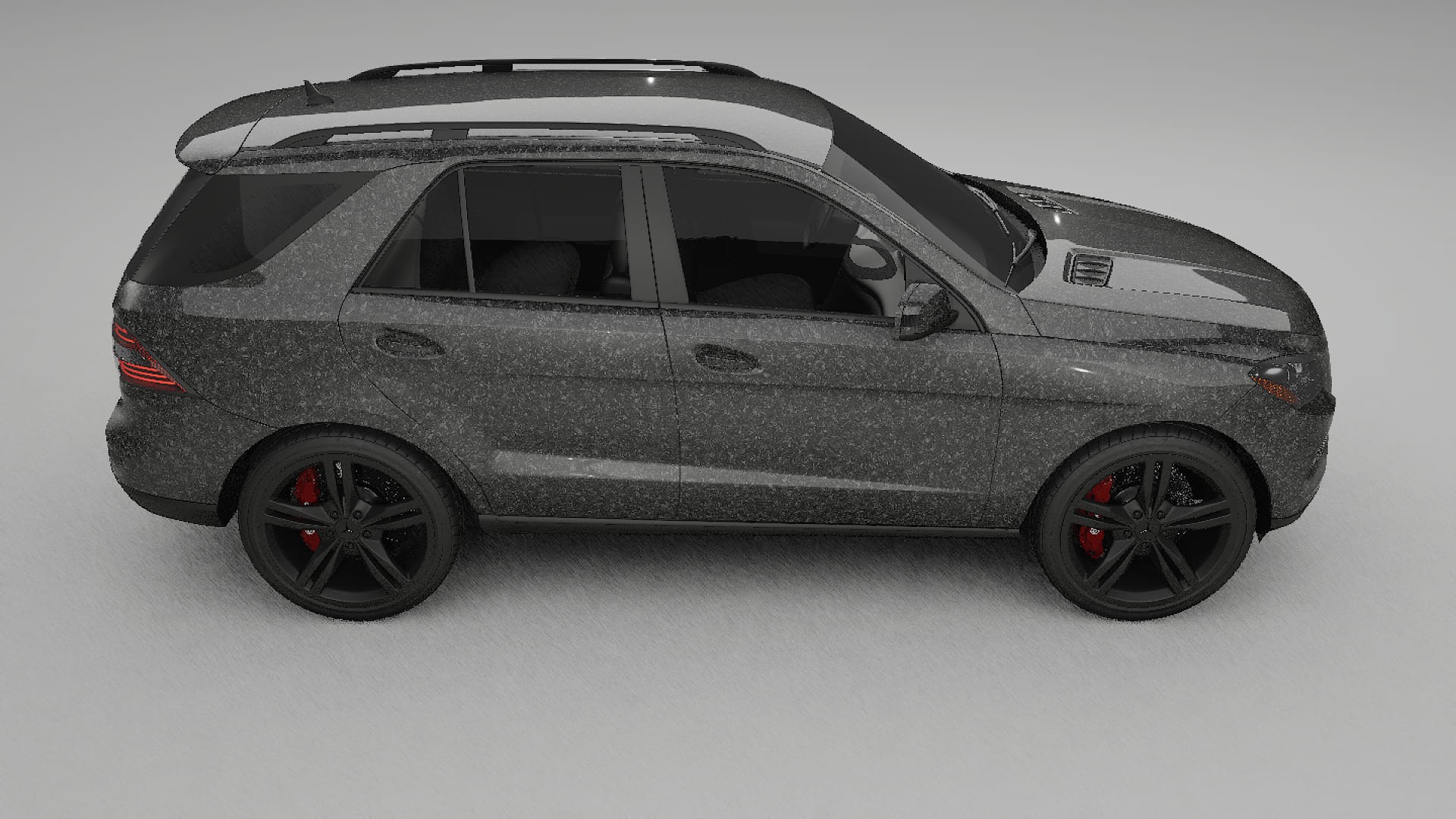 Mercedes M-class W166 PPF Fólie | FORGED S TPU PPF - kompletní pre-cut kit