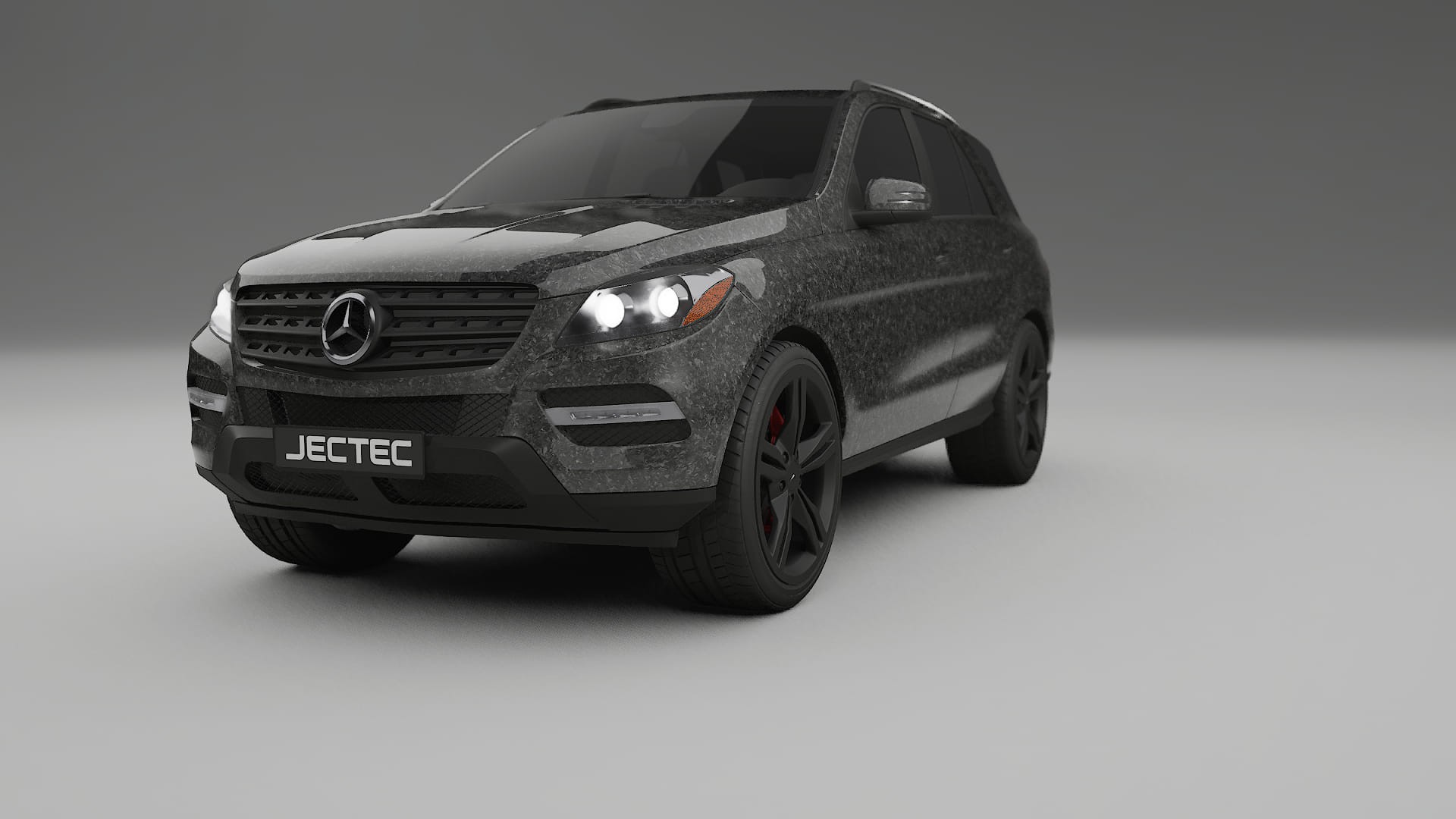 Mercedes M-class W166 PPF Fólie | FORGED S TPU PPF - kompletní pre-cut kit