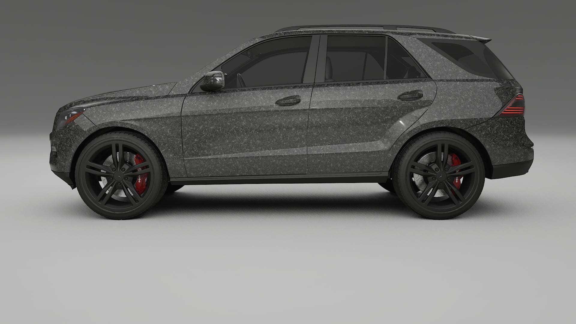 Mercedes M-class W166 PPF Fólie | FORGED S TPU PPF - kompletní pre-cut kit