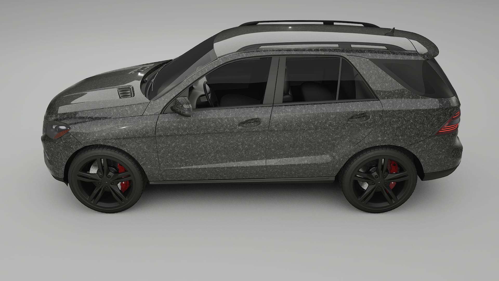 Mercedes M-class W166 PPF Fólie | FORGED S TPU PPF - kompletní pre-cut kit