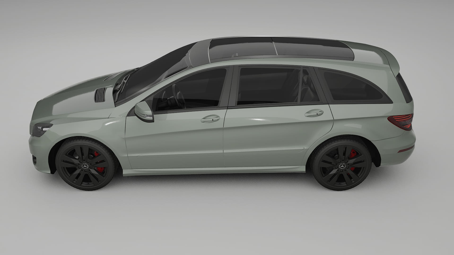 Mercedes R-class W251 facelift PPF Fólie | SLATE TPU PPF - kompletní pre-cut kit