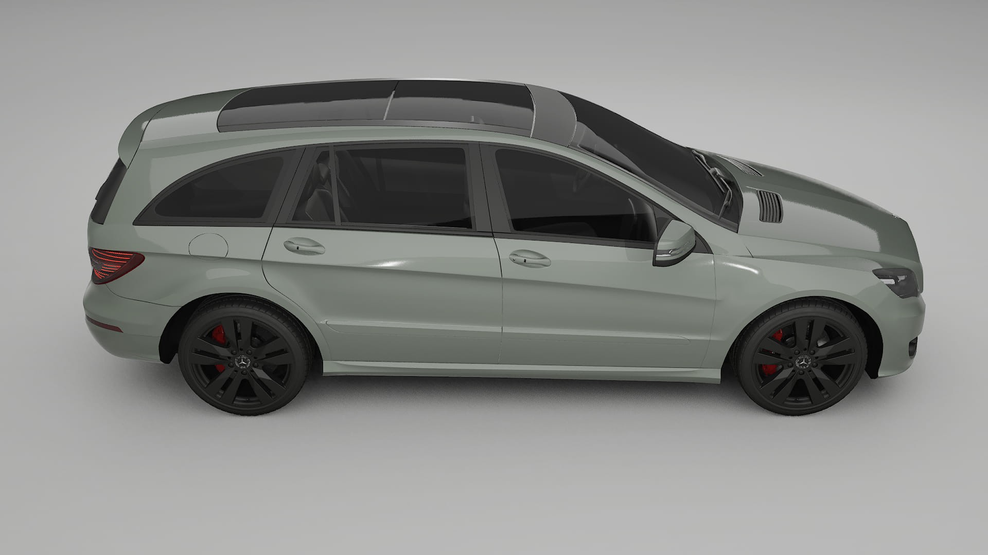 Mercedes R-class W251 facelift PPF Fólie | SLATE TPU PPF - kompletní pre-cut kit