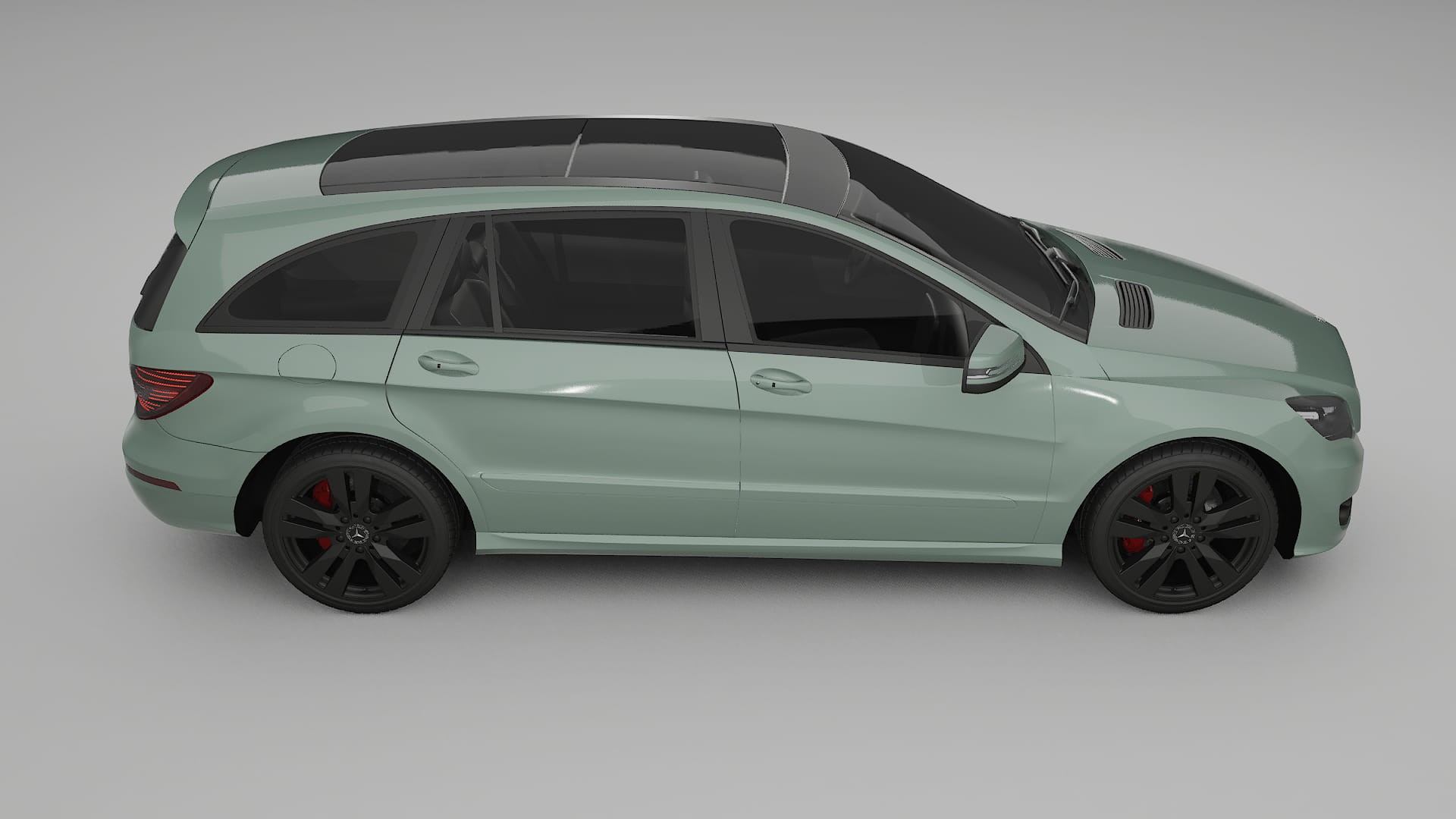 Mercedes R-class W251 facelift PPF Fólie | CINDER TPU PPF - kompletní pre-cut kit