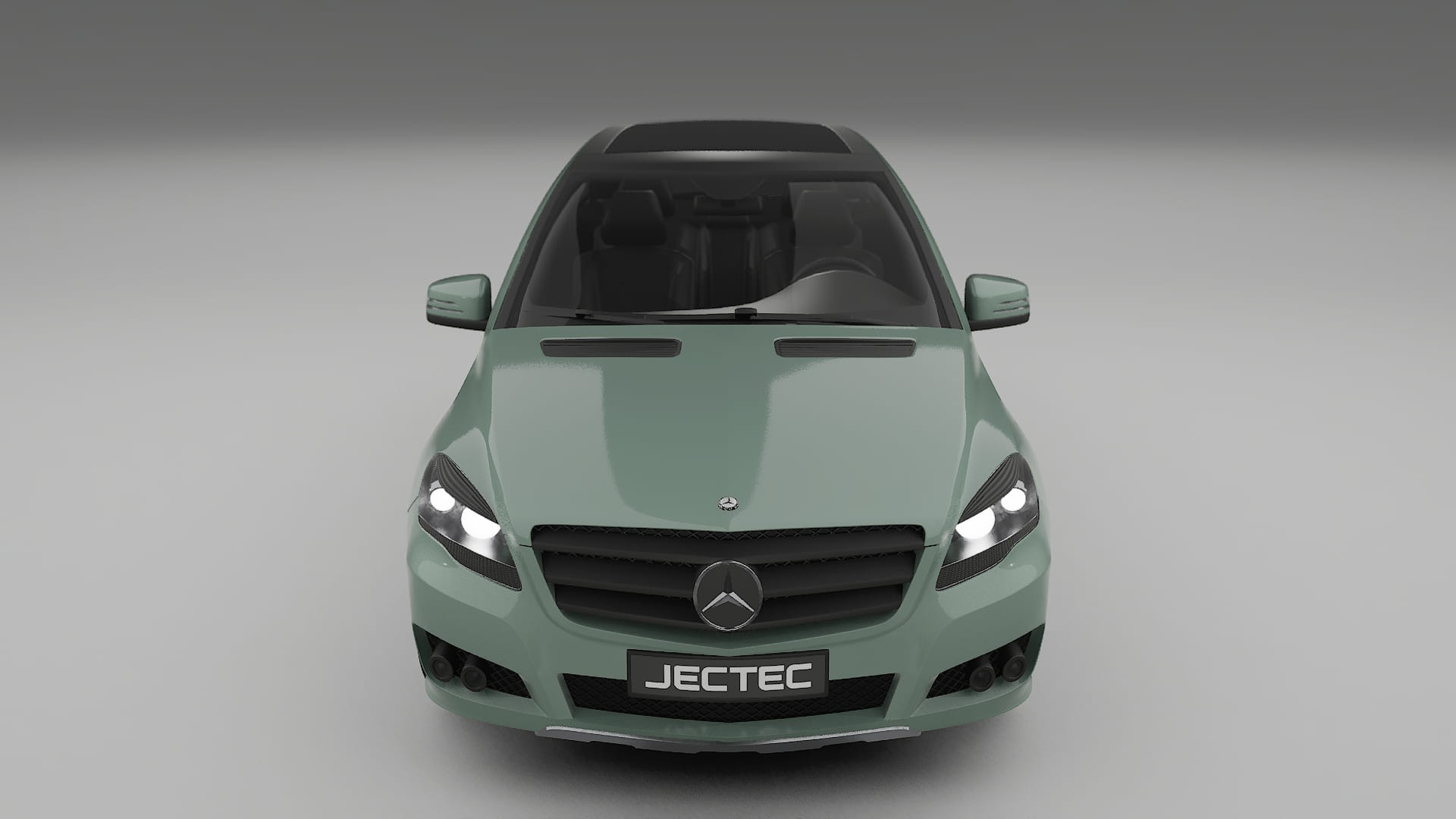 Mercedes R-class W251 facelift PPF Fólie | CINDER TPU PPF - kompletní pre-cut kit