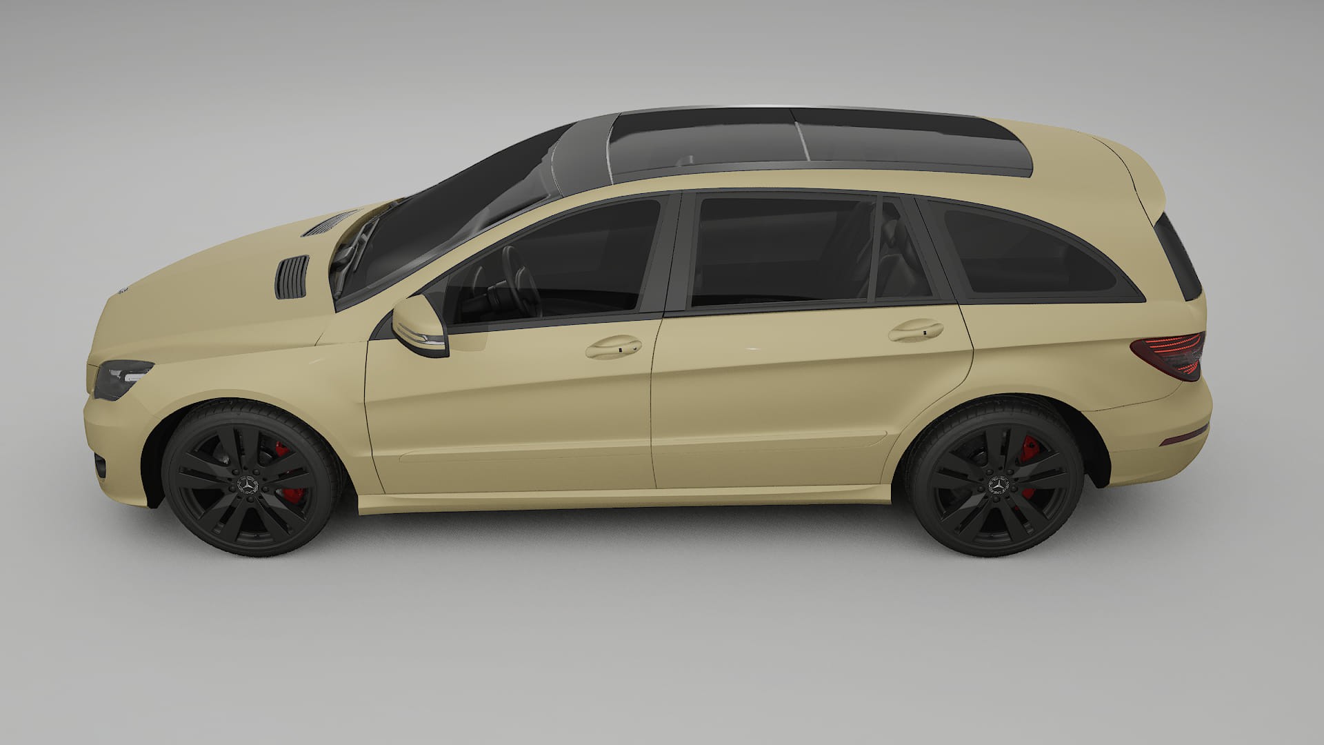 Mercedes R-class W251 facelift PPF Fólie | SAND TPU PPF - kompletní pre-cut kit