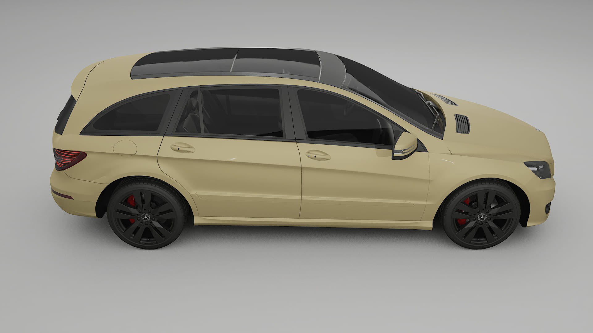 Mercedes R-class W251 facelift PPF Fólie | SAND TPU PPF - kompletní pre-cut kit